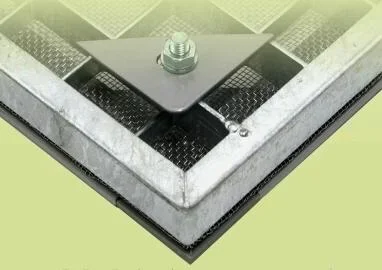 Lichtschachtabdeckung Light 60 x 115 cm, mit Alu-Gewebe - 0