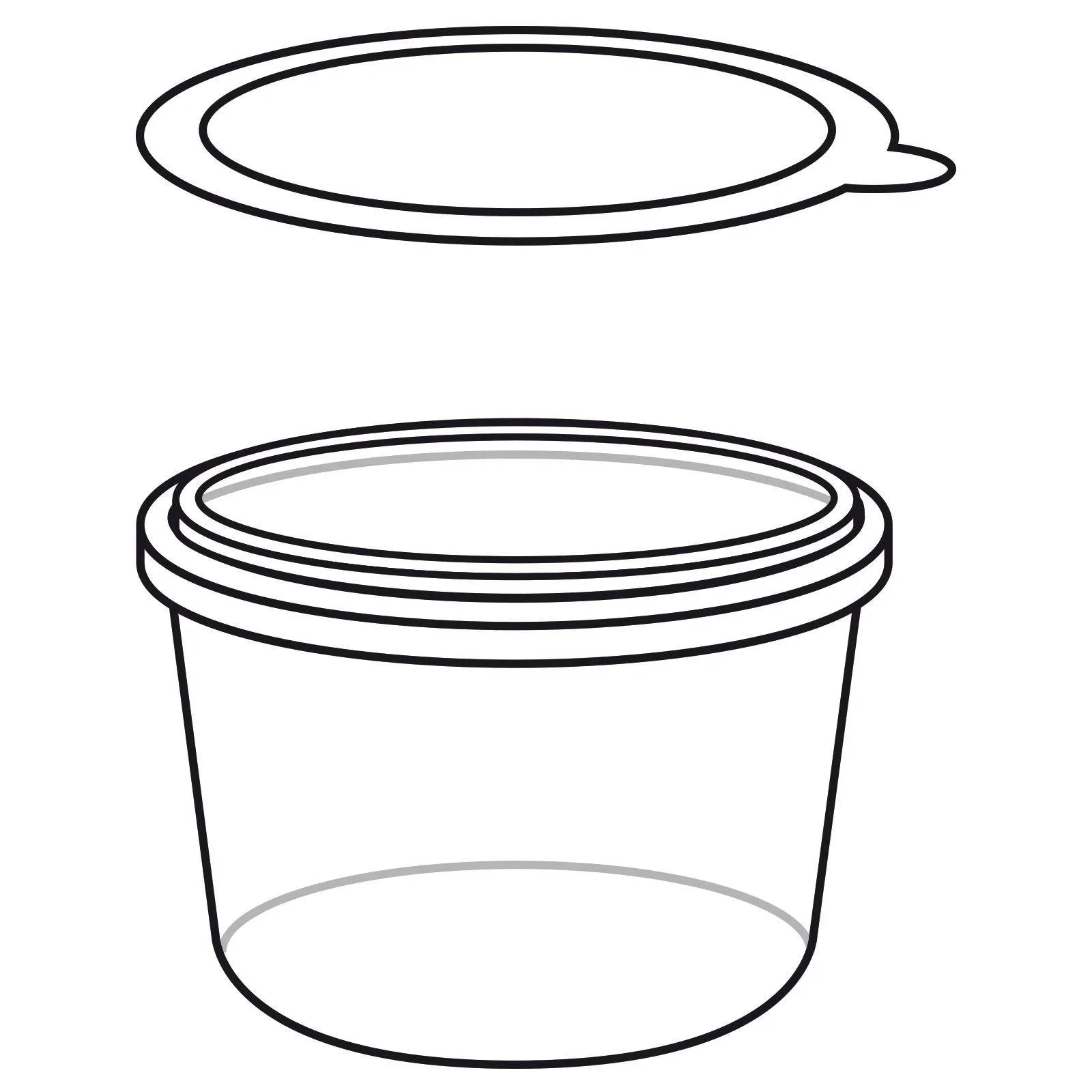 Einkoch-Gummiringe, 94 x 108 mm, Einfüllmündung 100 mm, 6 Stück - 3