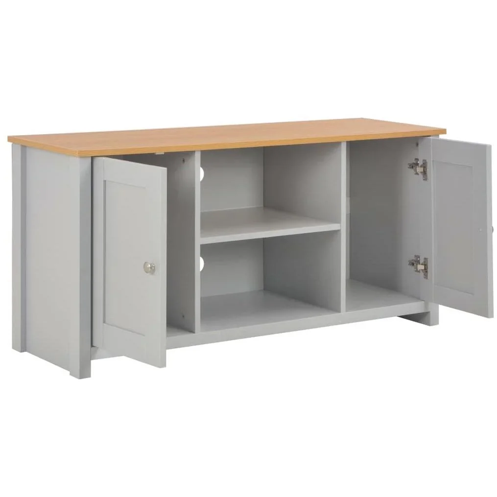 TV-Schrank 120x39x58 cm grau - 1