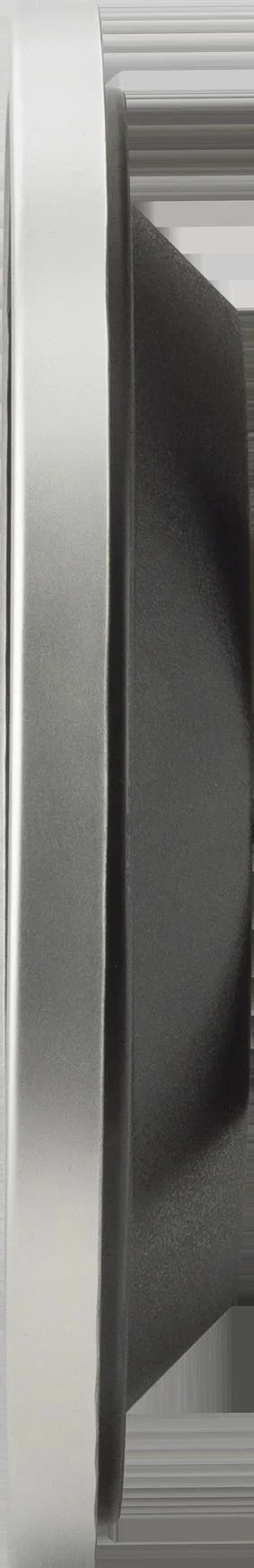 Funkwanduhr 30 cm, silber - 1