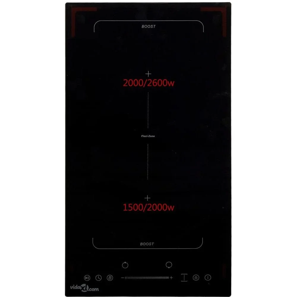 Induktionskochplatte Flexizone 2 Kochzonen Touch Control 3500 W - 0