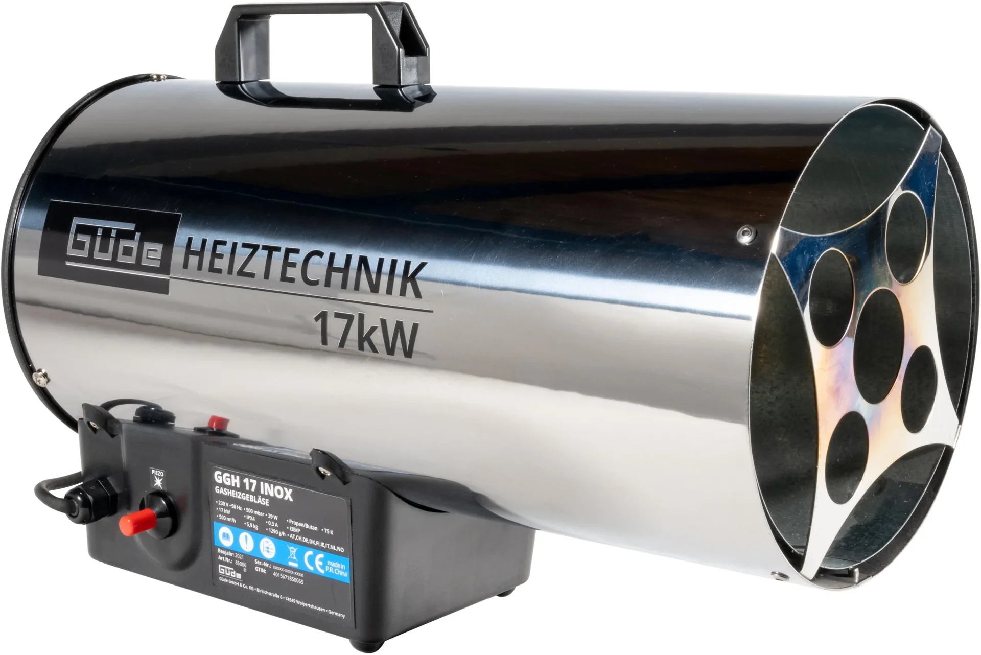 Gasheizgebläse GGH 17 INOX - 1