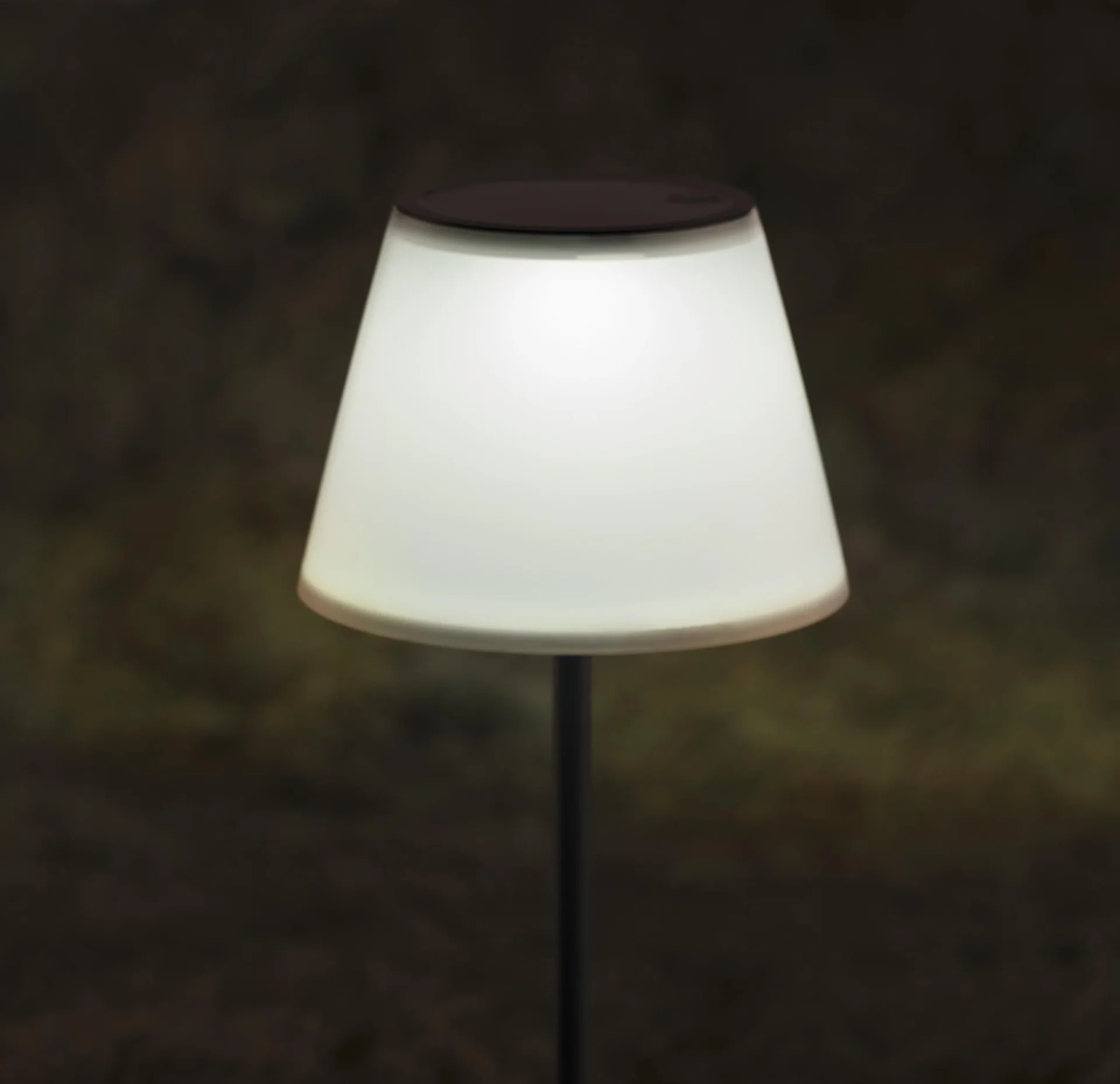 Solar Gartenleuchte 2in1 in warmweiß und Farbwechsel - 0