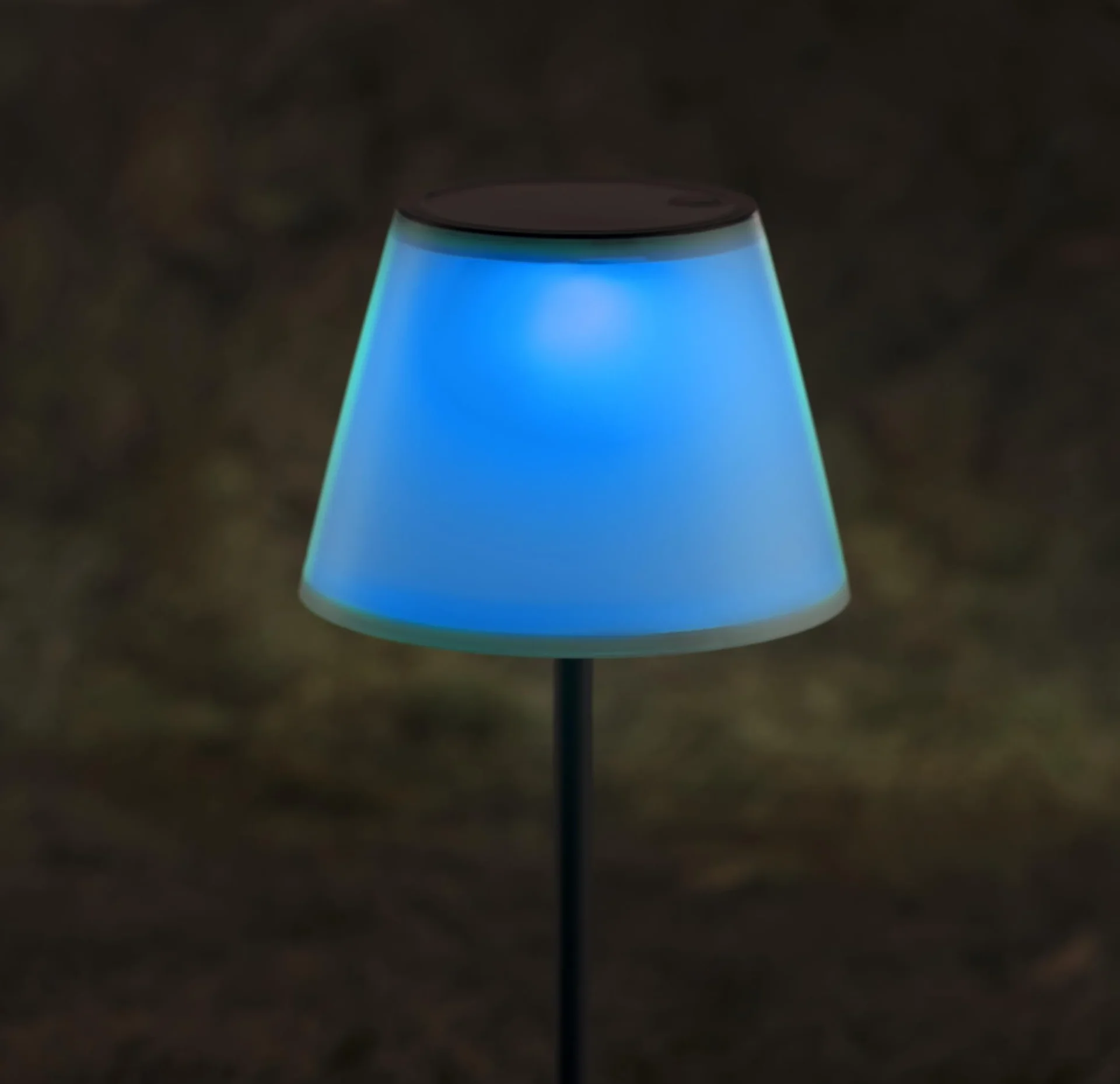 Solar Gartenleuchte 2in1 in warmweiß und Farbwechsel - 2