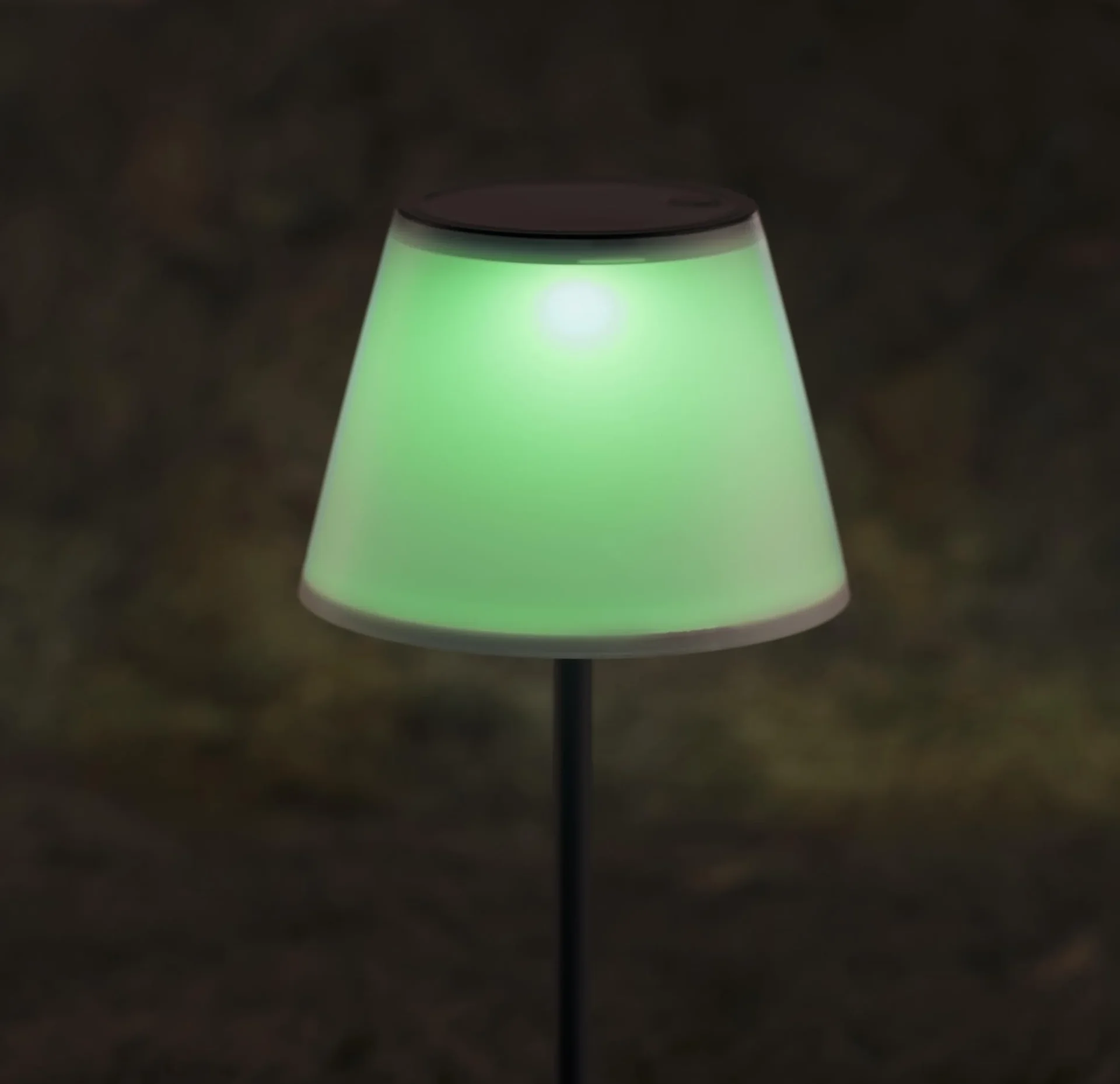 Solar Gartenleuchte 2in1 in warmweiß und Farbwechsel - 7