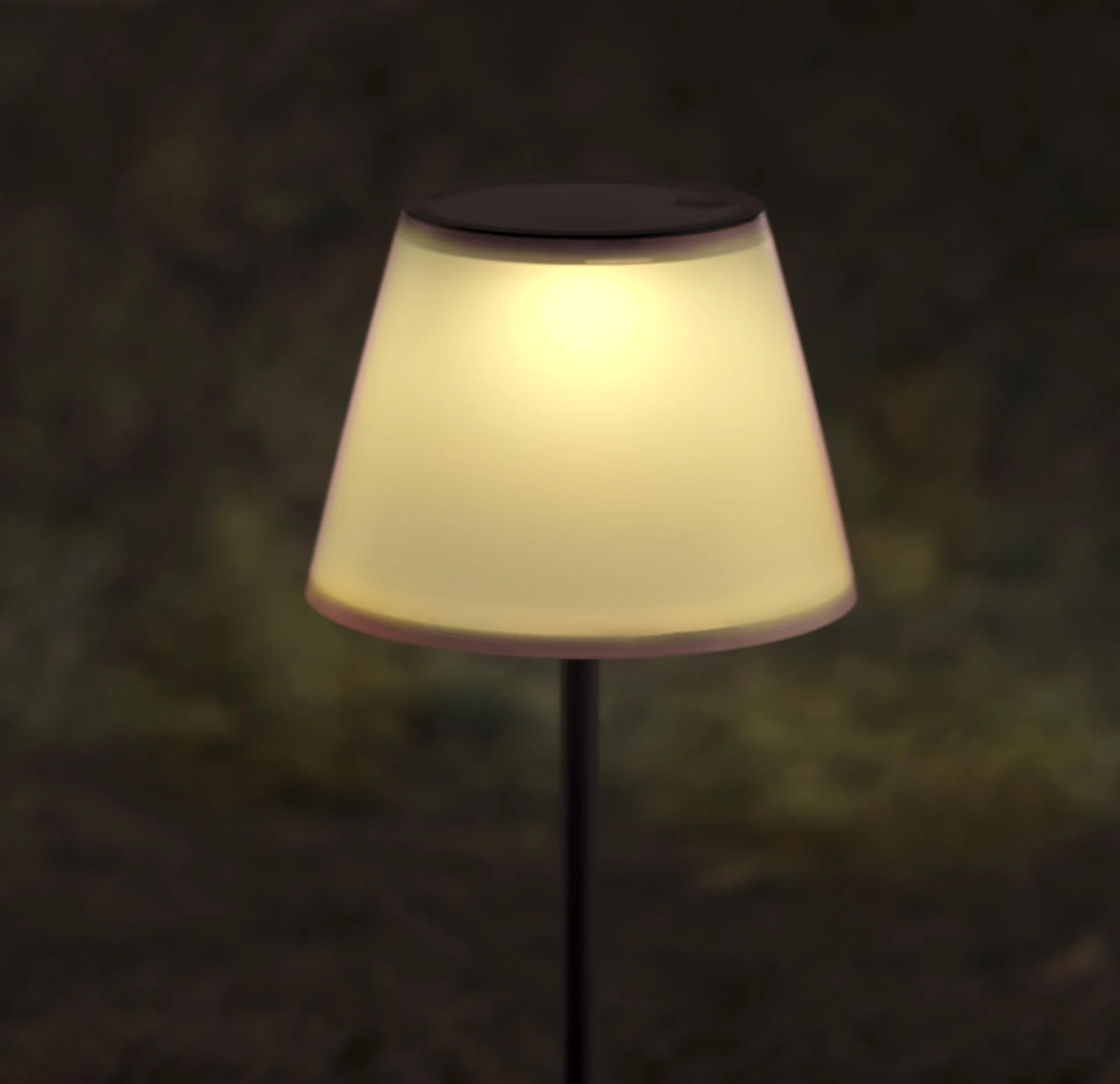 Solar Gartenleuchte 2in1 in warmweiß und Farbwechsel - 8