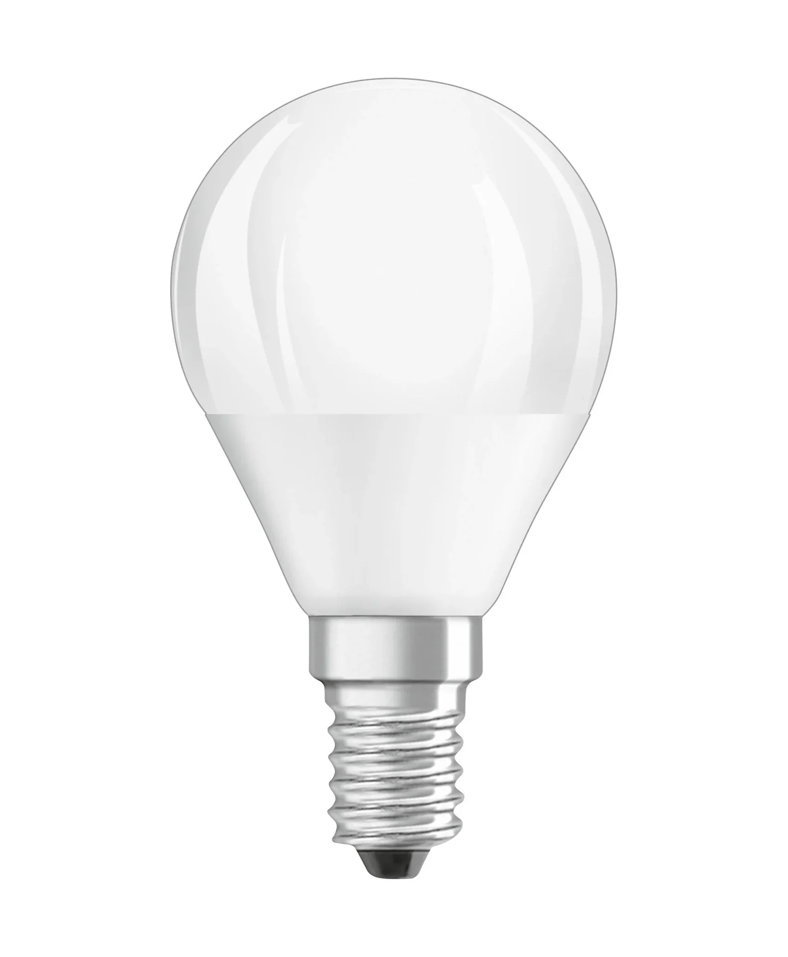 BASE RETRO SMD LED Tropfenlampe mit 5,5 Watt, E14, warmweiß, matt - 3 Stück - 1