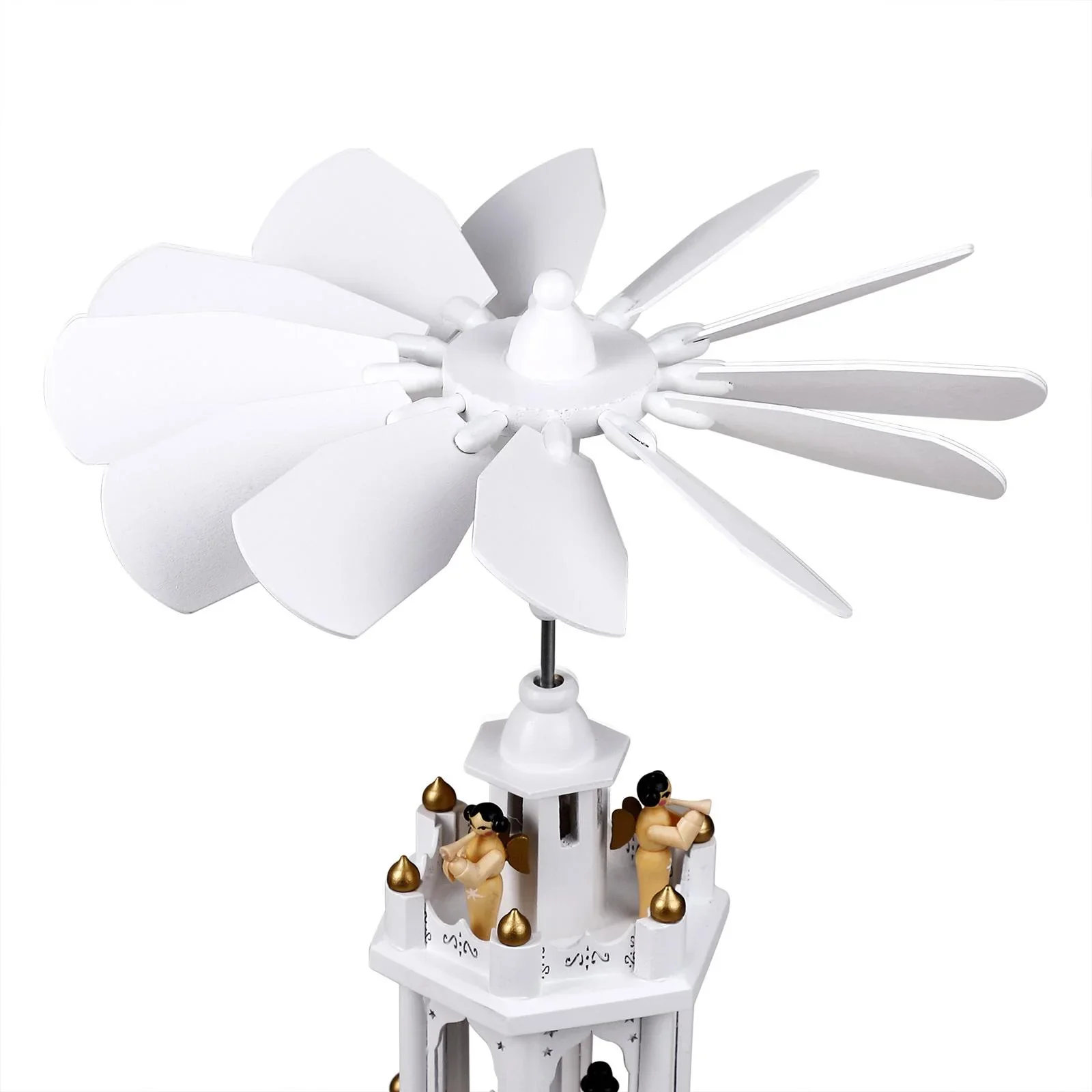 Weihnachtspyramide XL Weiß - 3