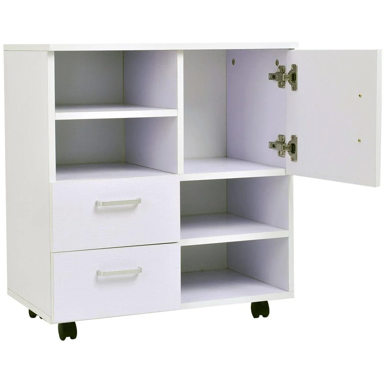 Mobile Kommode Anrichte Mehrzweckschrank - 2