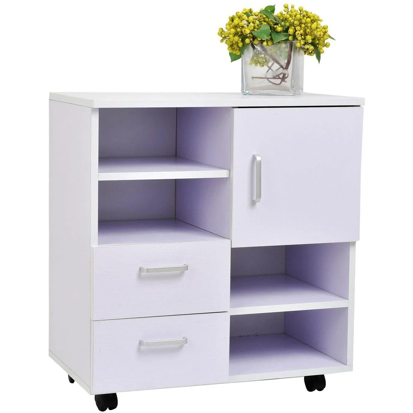 Mobile Kommode Anrichte Mehrzweckschrank - 3