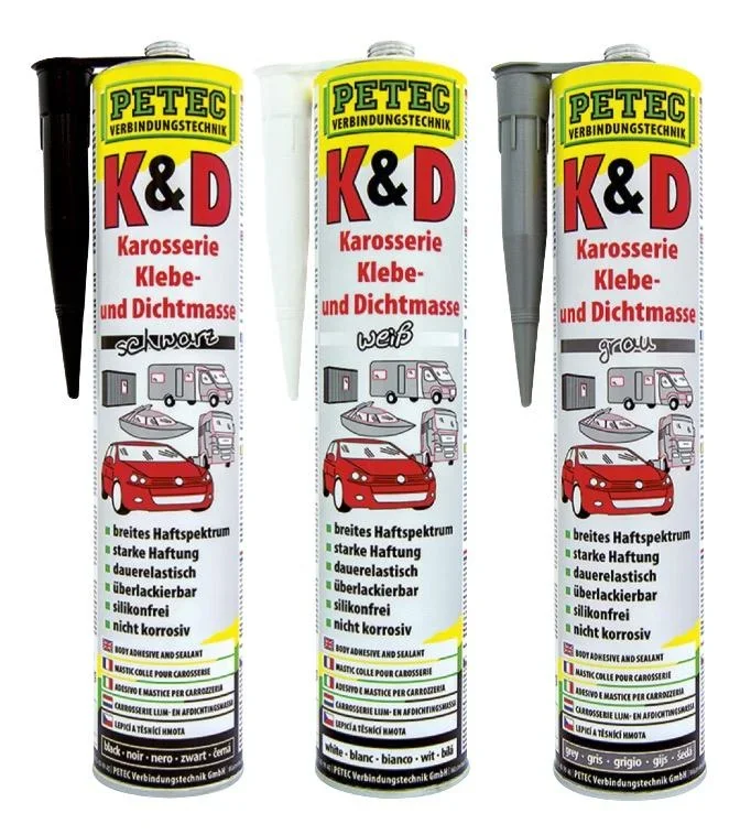 Karosserie Klebemasse/ Dichtmasse, schwarz, 310 ml - 2