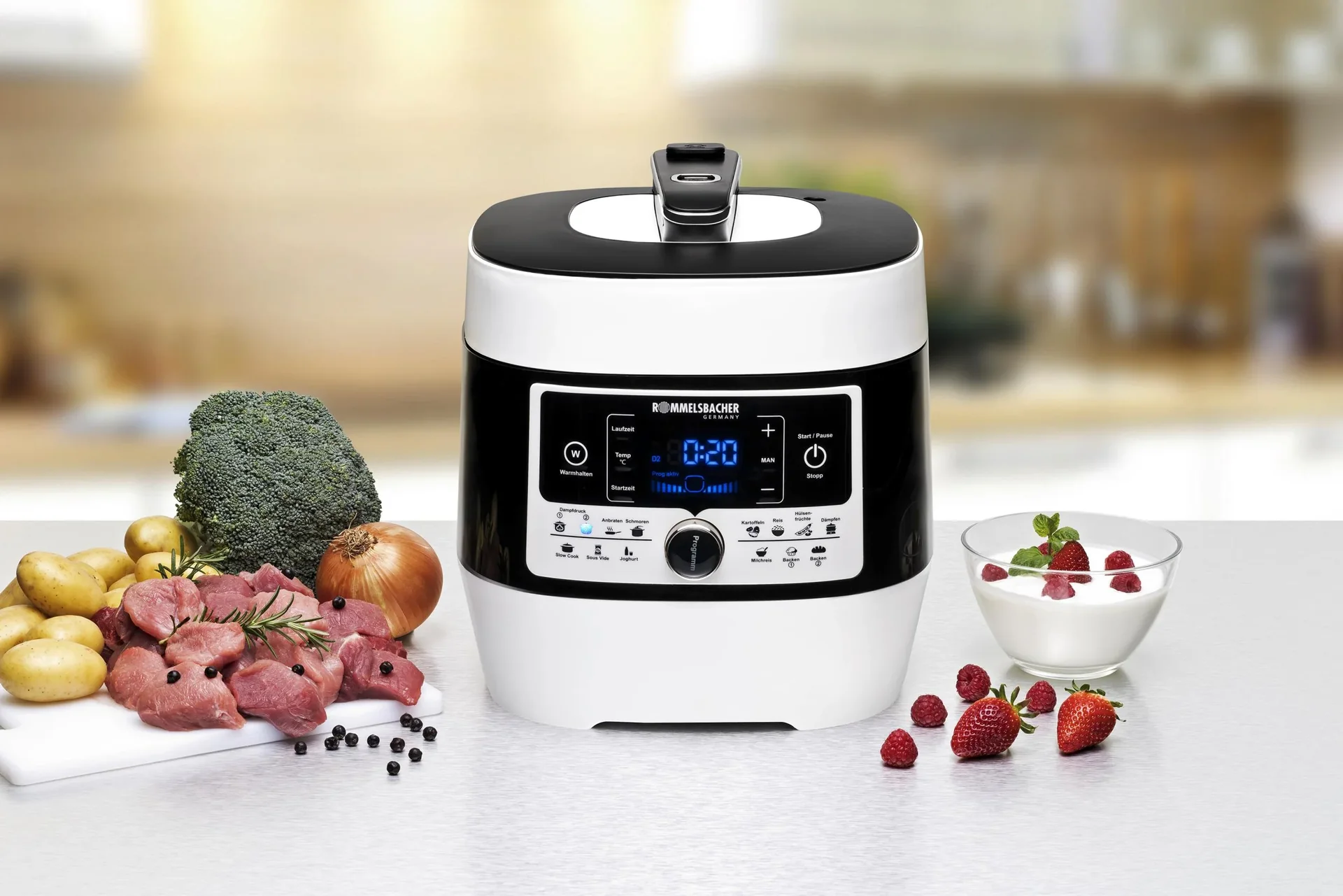 Dampfdruck- & Multikocher MD 1000 - 1