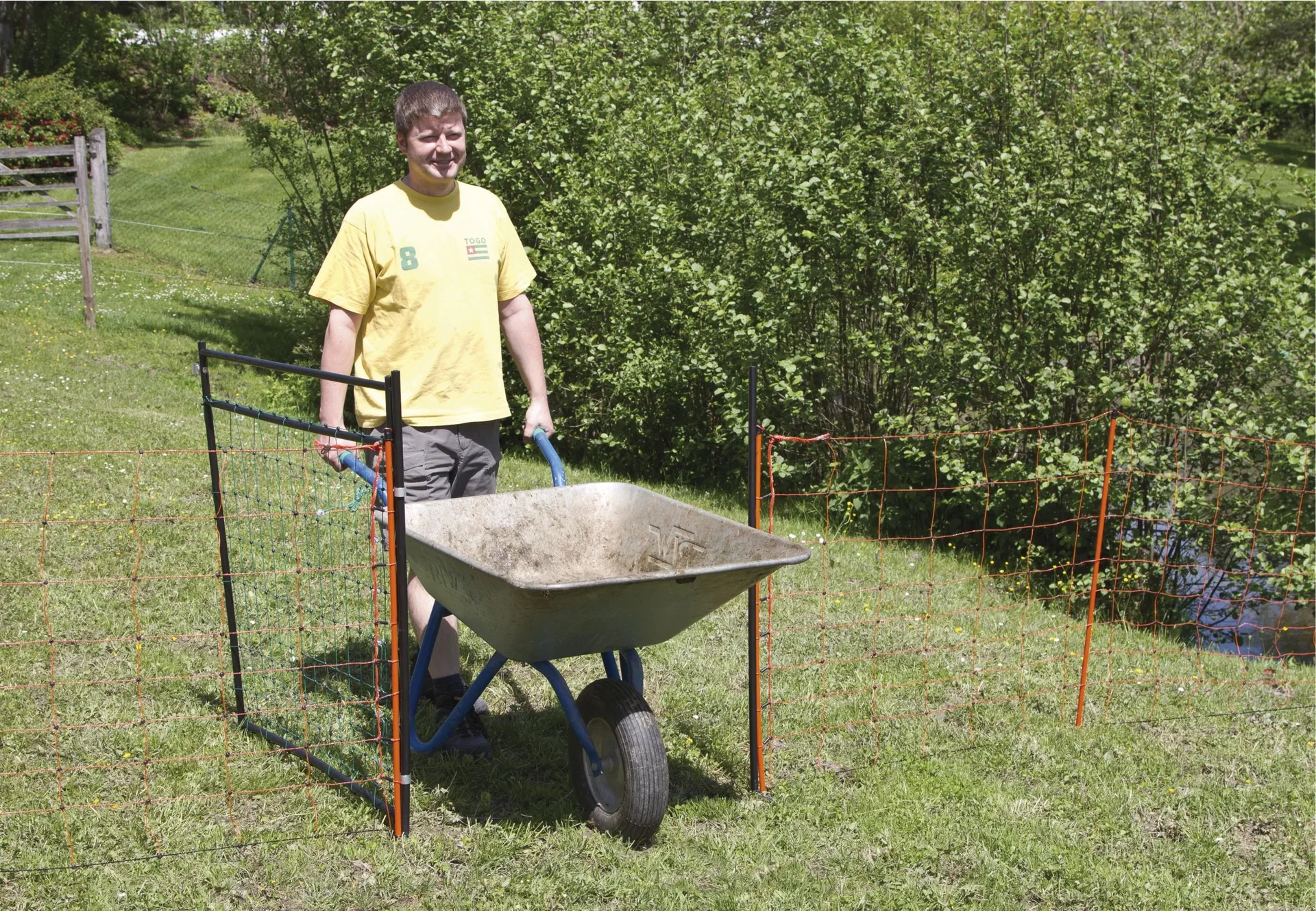 Tor für Schafnetz, 90 cm - 3