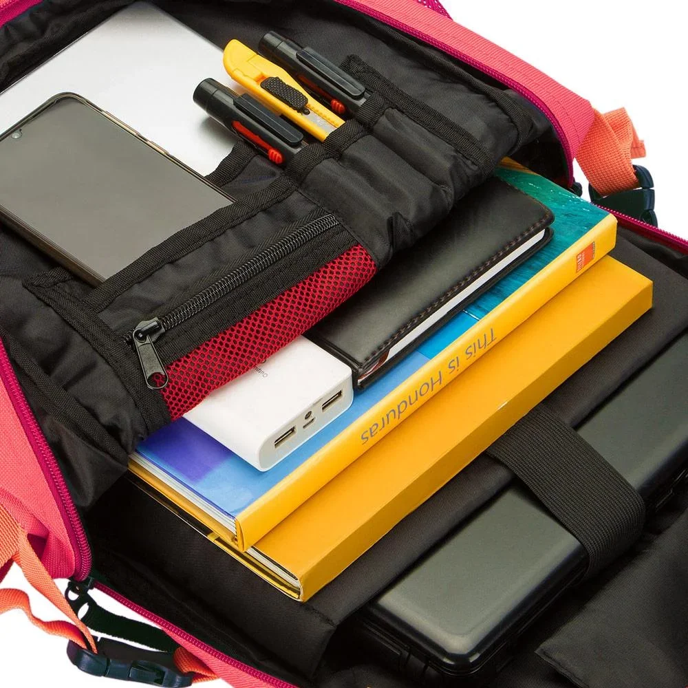 Sport- und Freizeit Rucksack 25L rot - 3