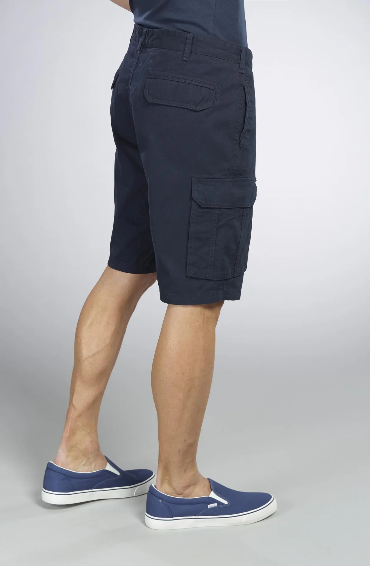 Bermuda Shorts, Farbe marine, Gr.M - 6