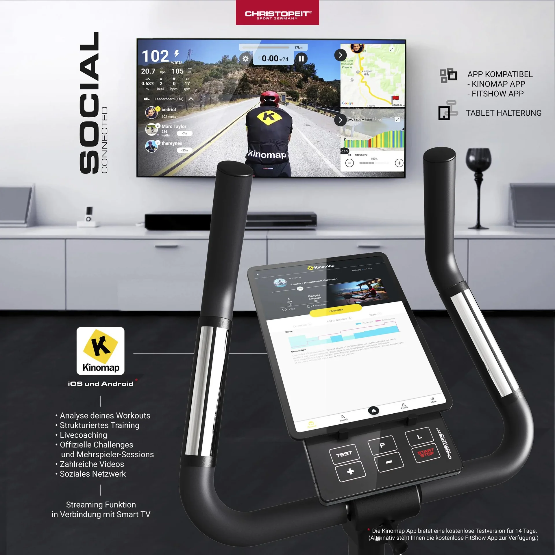 Ergometer ET 6 Pro - 2