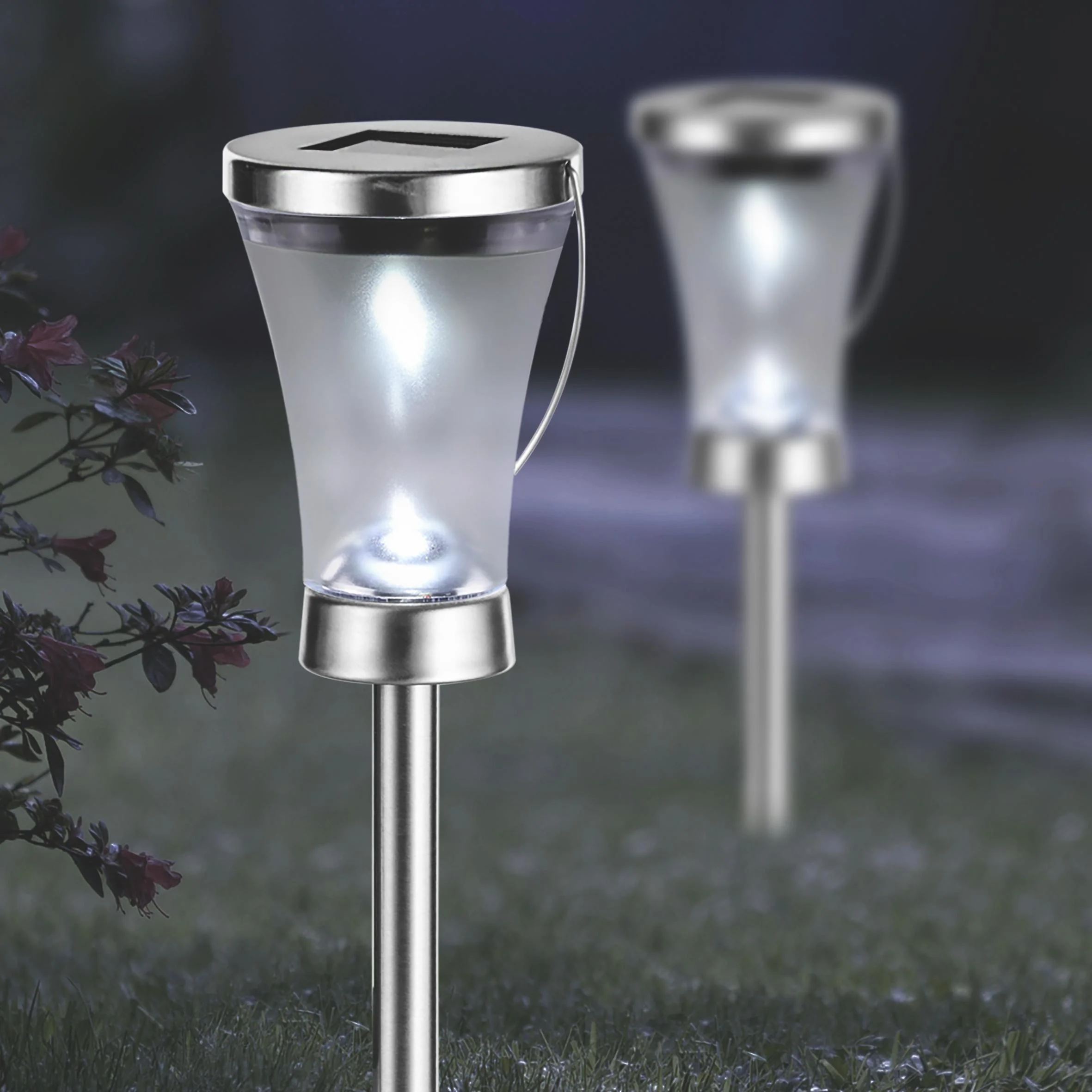 LED Solarlampe 3in1, 2er Set - 2