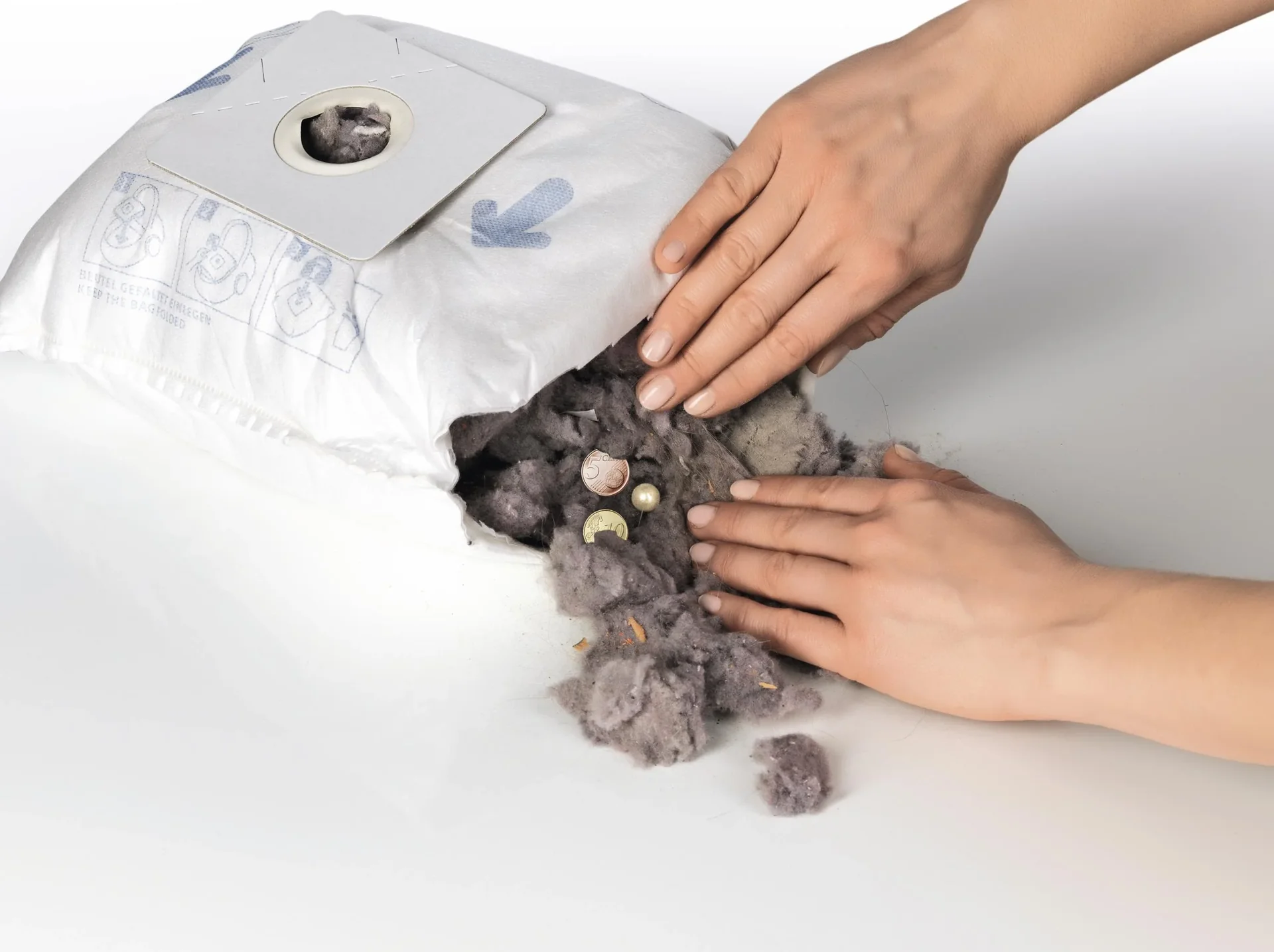 Staubsauger-Aufsatz "Catch Up", Schwarz - 4