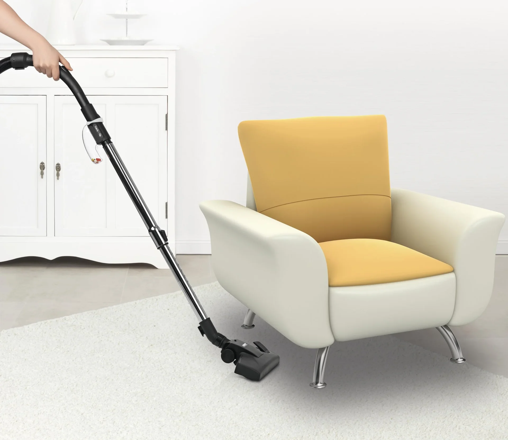 Staubsauger-Aufsatz "Catch Up", Schwarz - 10