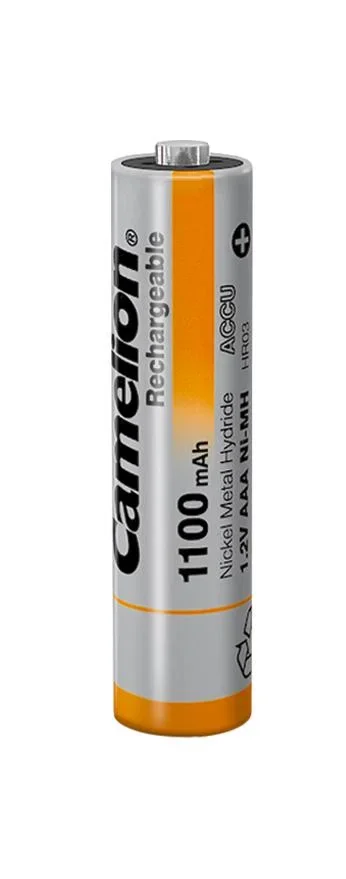 NiMH Micro (AAA) Akku mit 1100mAh - 2 Stück inklusive Box - 0