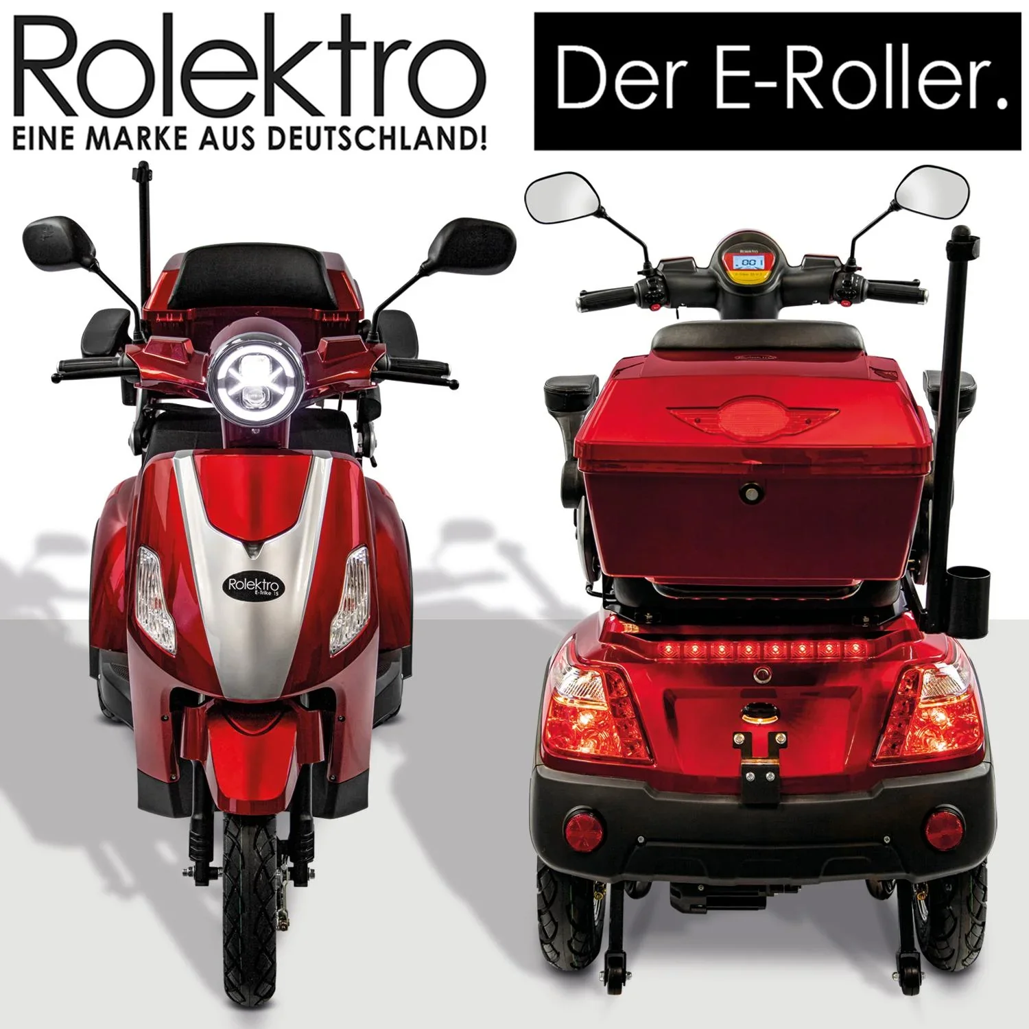 E-Trike 15 V.3, 1.000 Watt + Straßenverkehrszulassung - 5