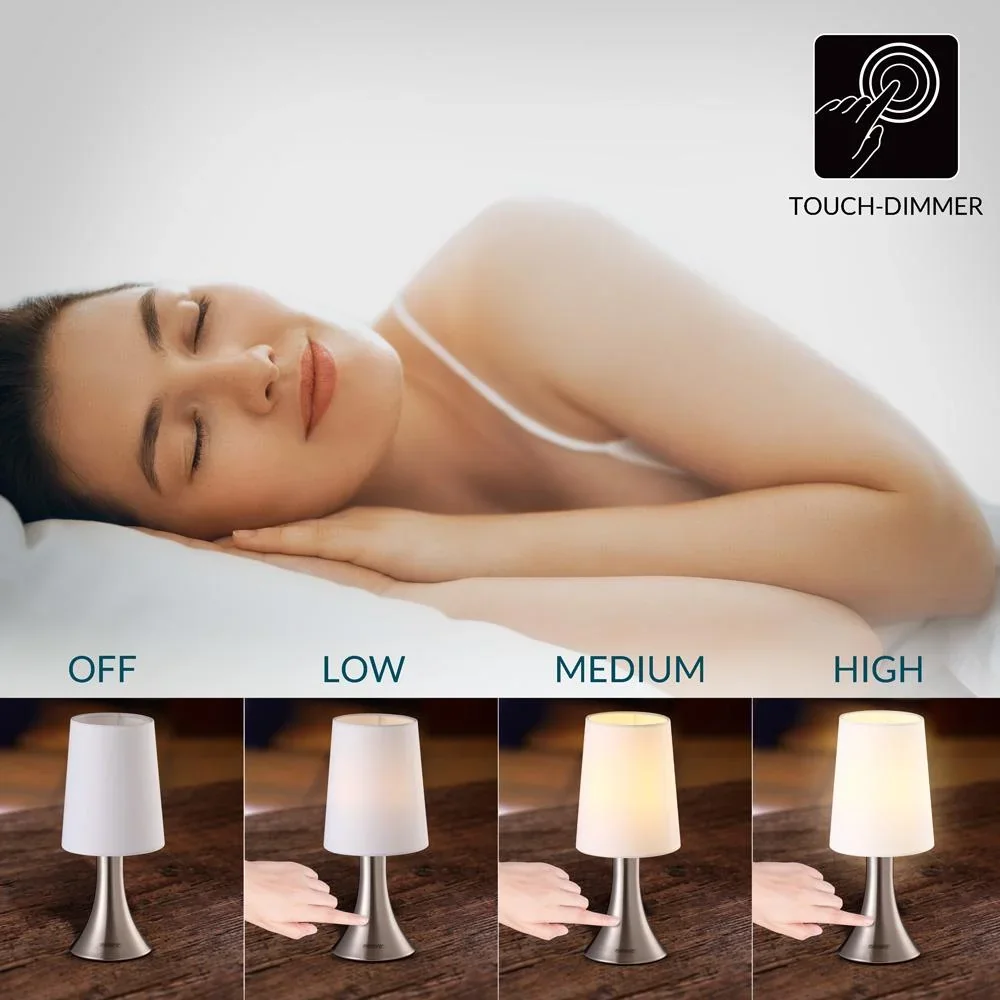 Tischlampen-Set 29,5cm - 4 Positionen - 0