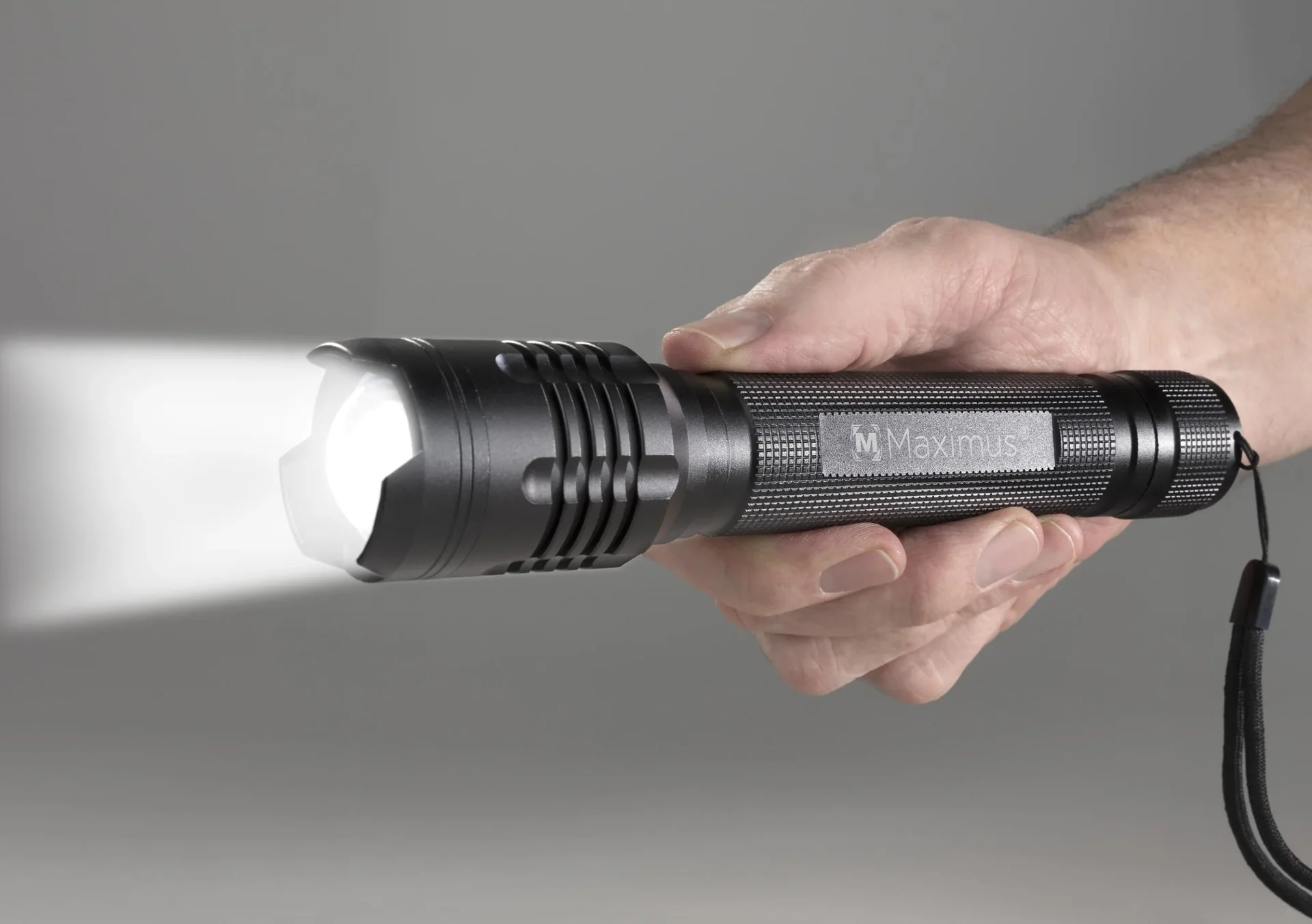 Taschenlampe Highpower LED, schwarz - 1