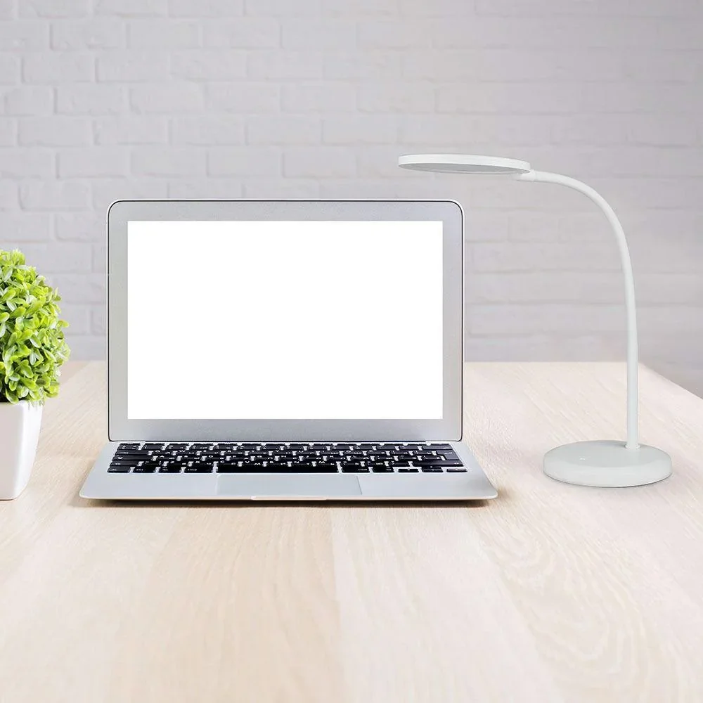 VT-7507 Tischleuchte / Schreibtischleuchte - Weiß - 7W - 400 Lm - 3000K - 3