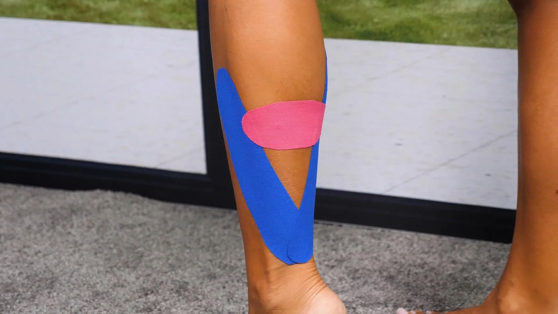 Kinesio-Tape, Physio-Tape, Türkis/ Dunkelblau/ Pink, 3-teilig - 10