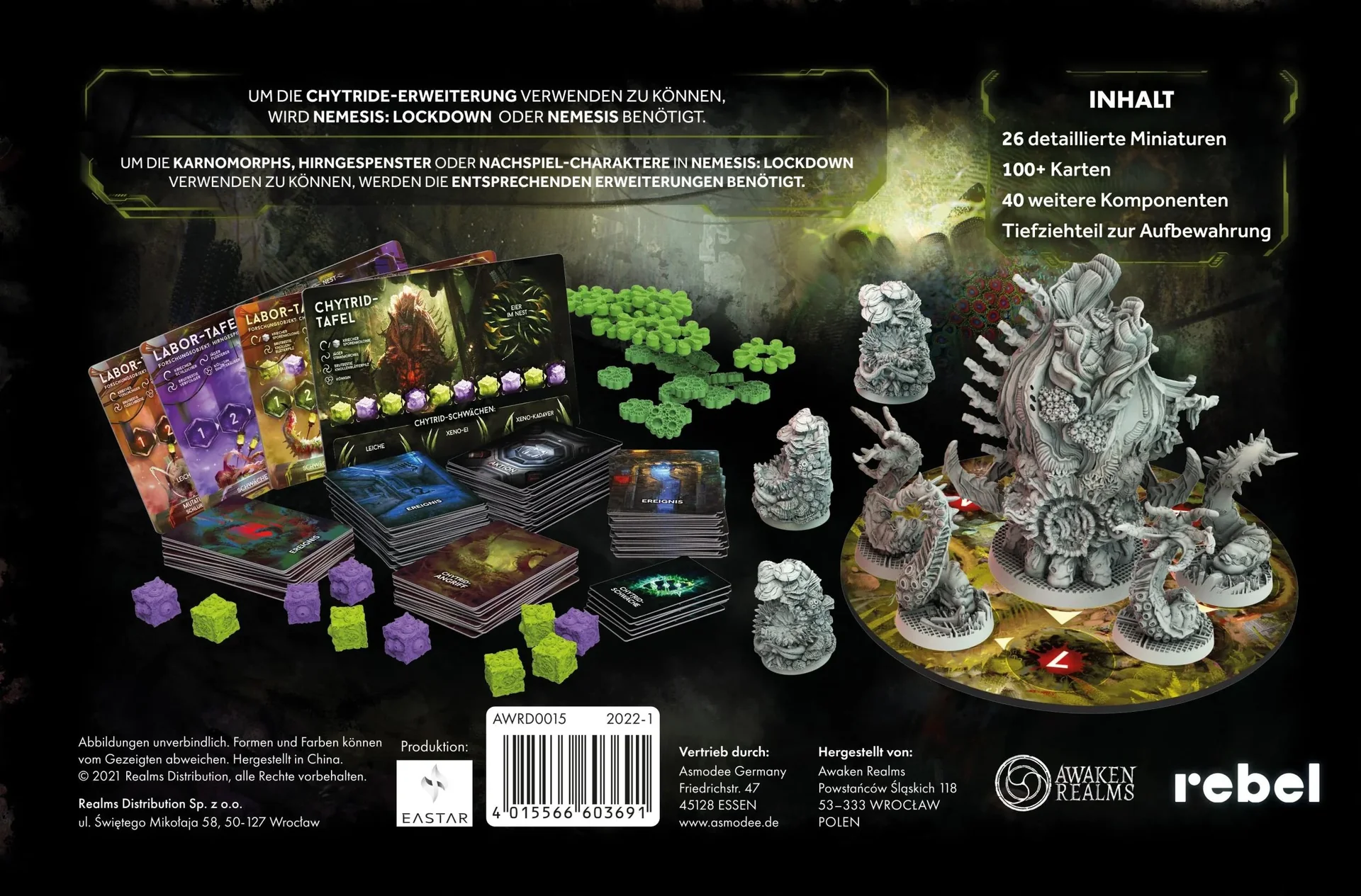 Gesellschaftsspiel Nemesis Lockdown - Stretch-Goals ( Erweiterung ) - 2