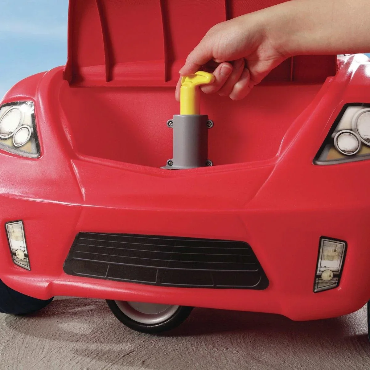 Easy Steer Sportster Red - Kinderwagen mit Schiebebügel - Für Kinder ab 2 Jahren und älter - 4