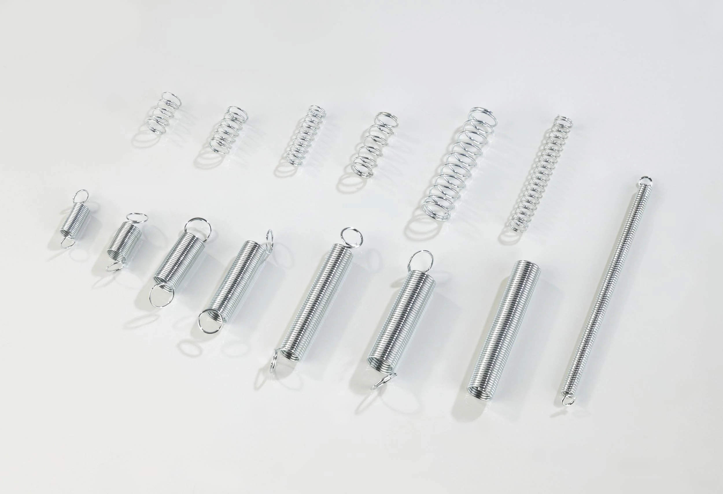 Druck und Zugfeder Sortiment, 200-teilig - 0