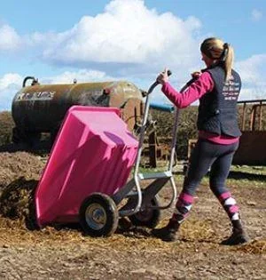 Zweiradschubkarre TWB 250 pink - 0