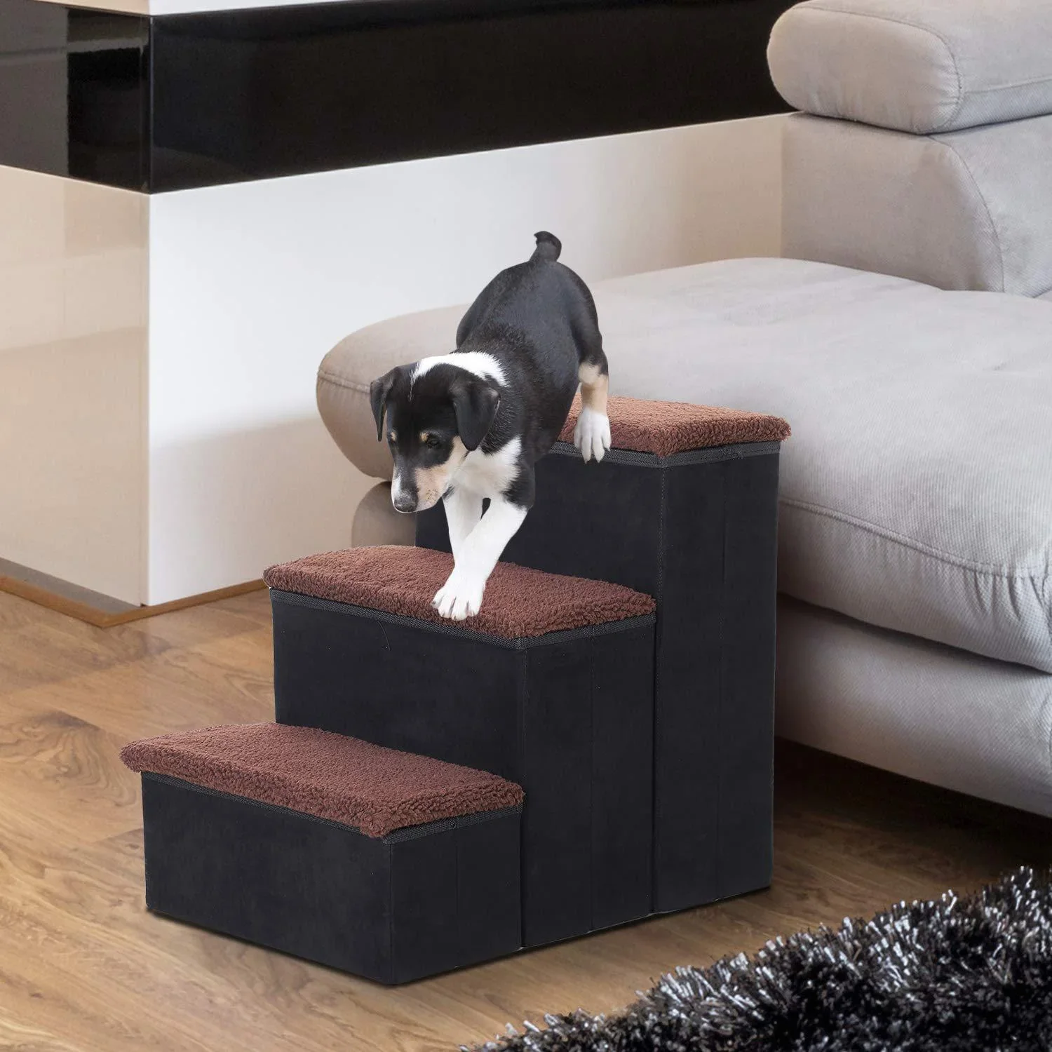 Haustiertreppe mit 3 Stufen - 1