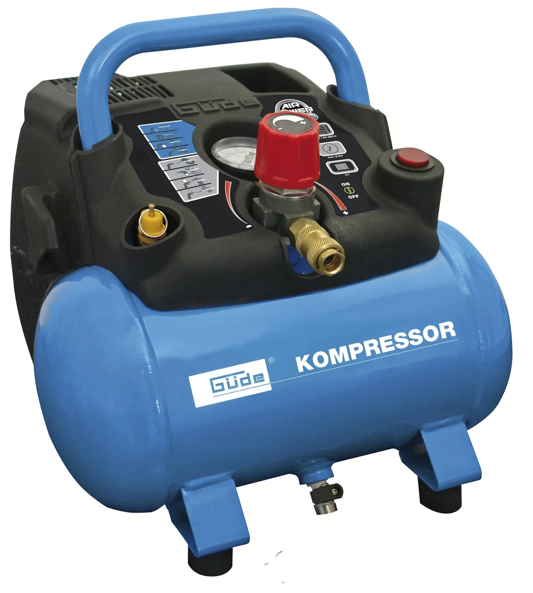 Kompressor Airpower 190/08/6 - 7-teilig - 0