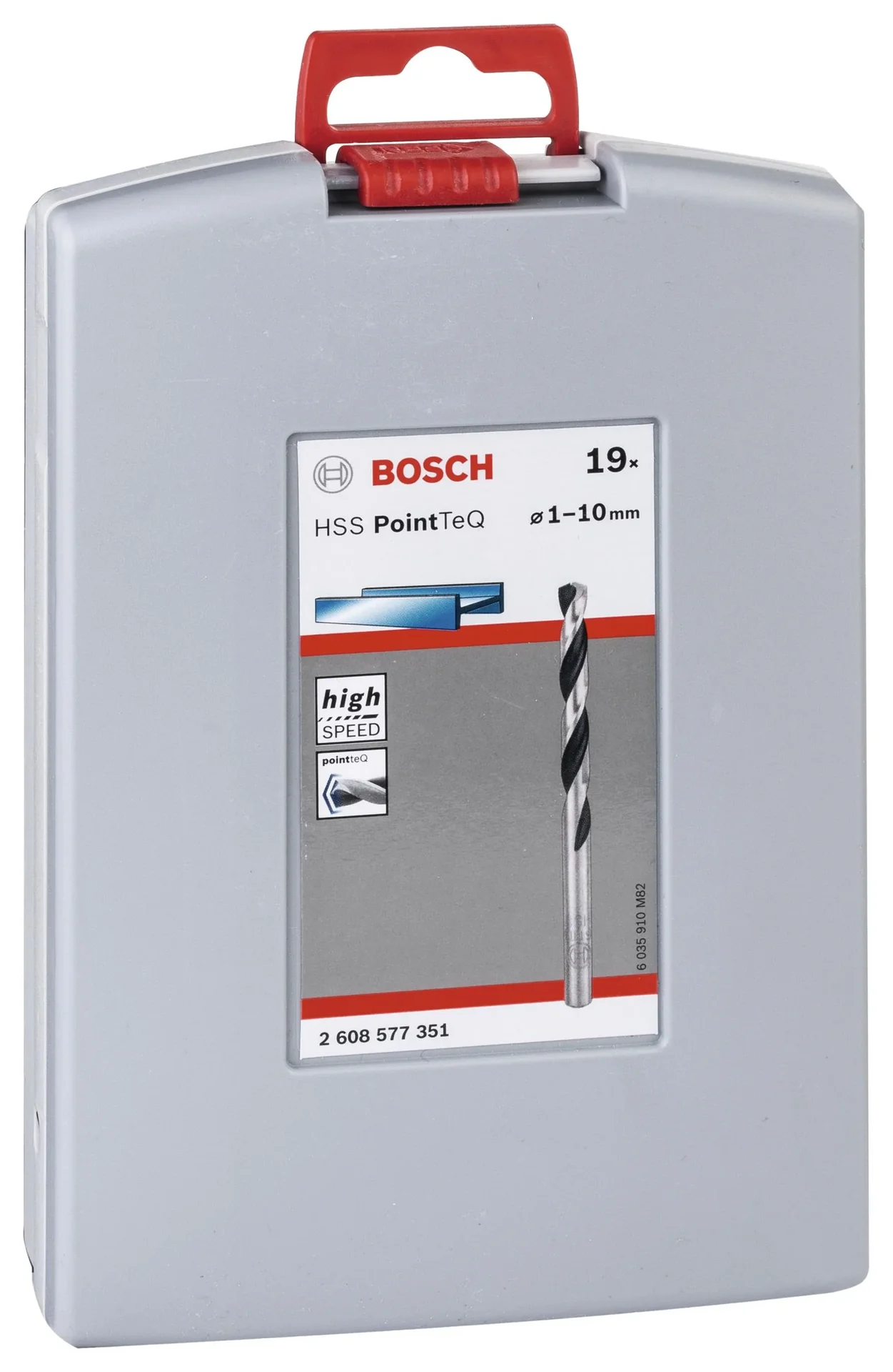 HSS-Spiralbohrer PointTeQ Pro Box 1,0 - 10,0, 19-teilig - 5