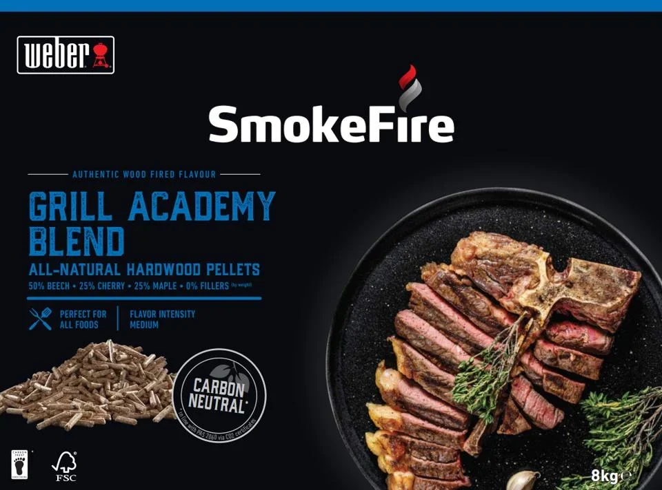 SmokeFire Holzpellets Grill Academy Blend - 8 kg - 0