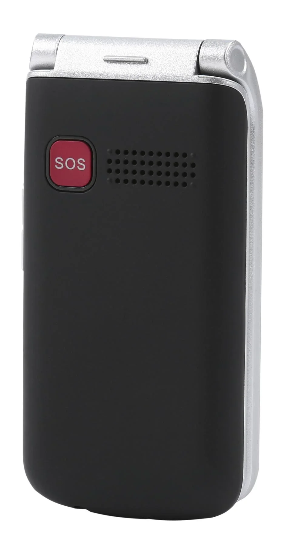 Großtasten-Klapphandy 4G mit Notruftaste, USB-C Anschluss, rot - 4