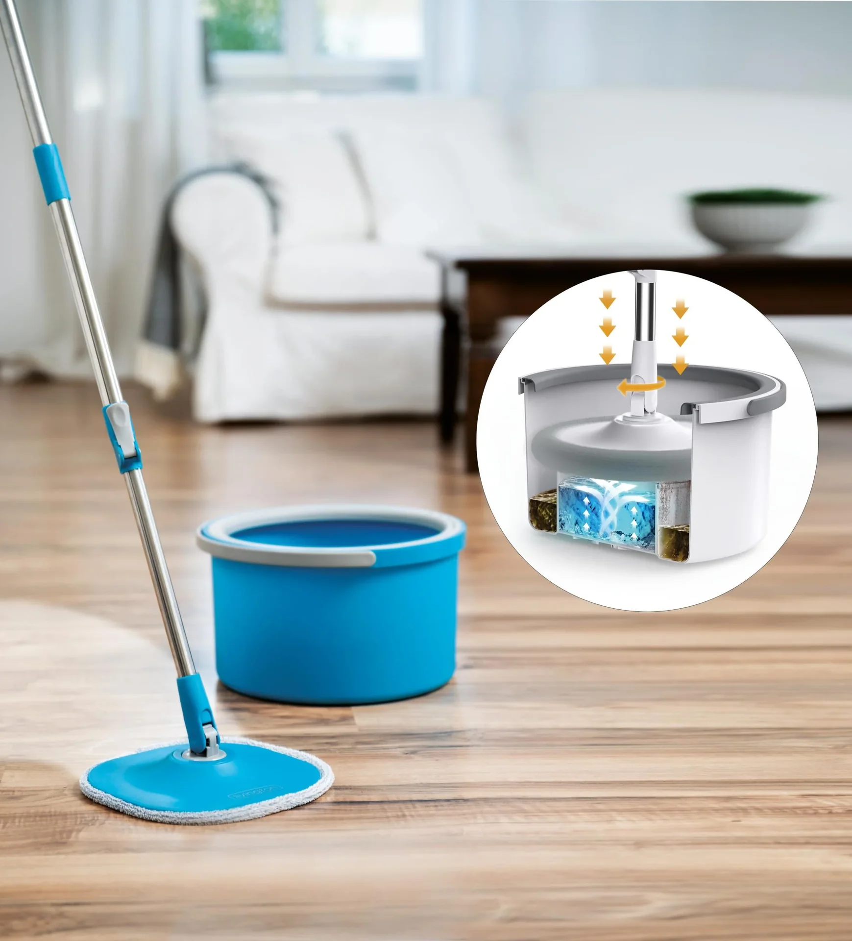 Wischmopp Set "Livington Clean" - 2