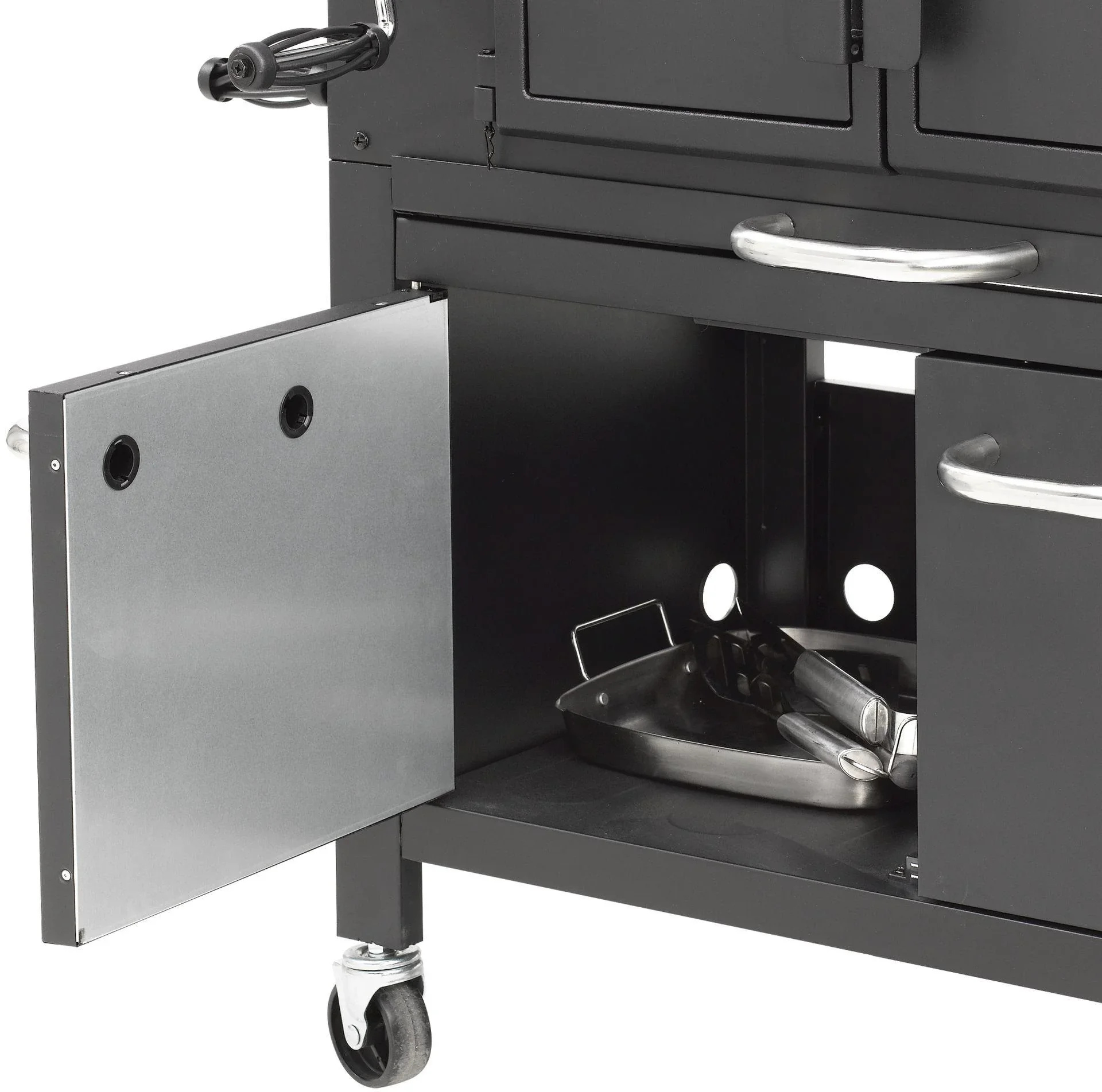 Holzkohlegrill-Smoker "Grand Ontario" - 2