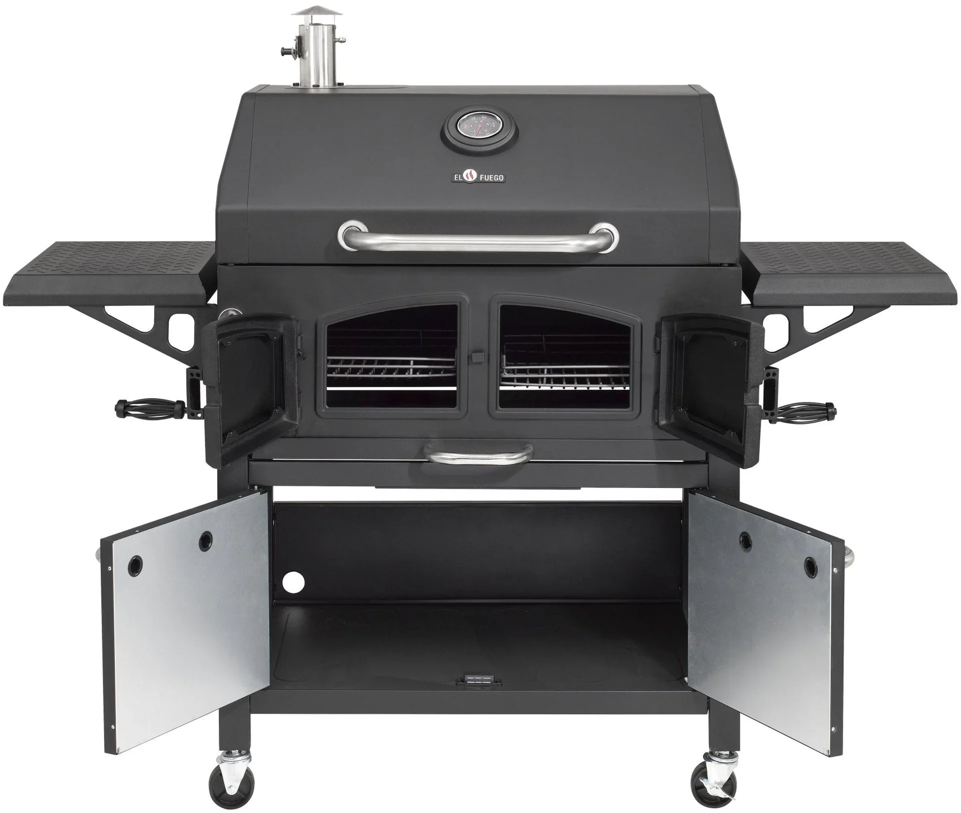 Holzkohlegrill-Smoker "Grand Ontario" - 5