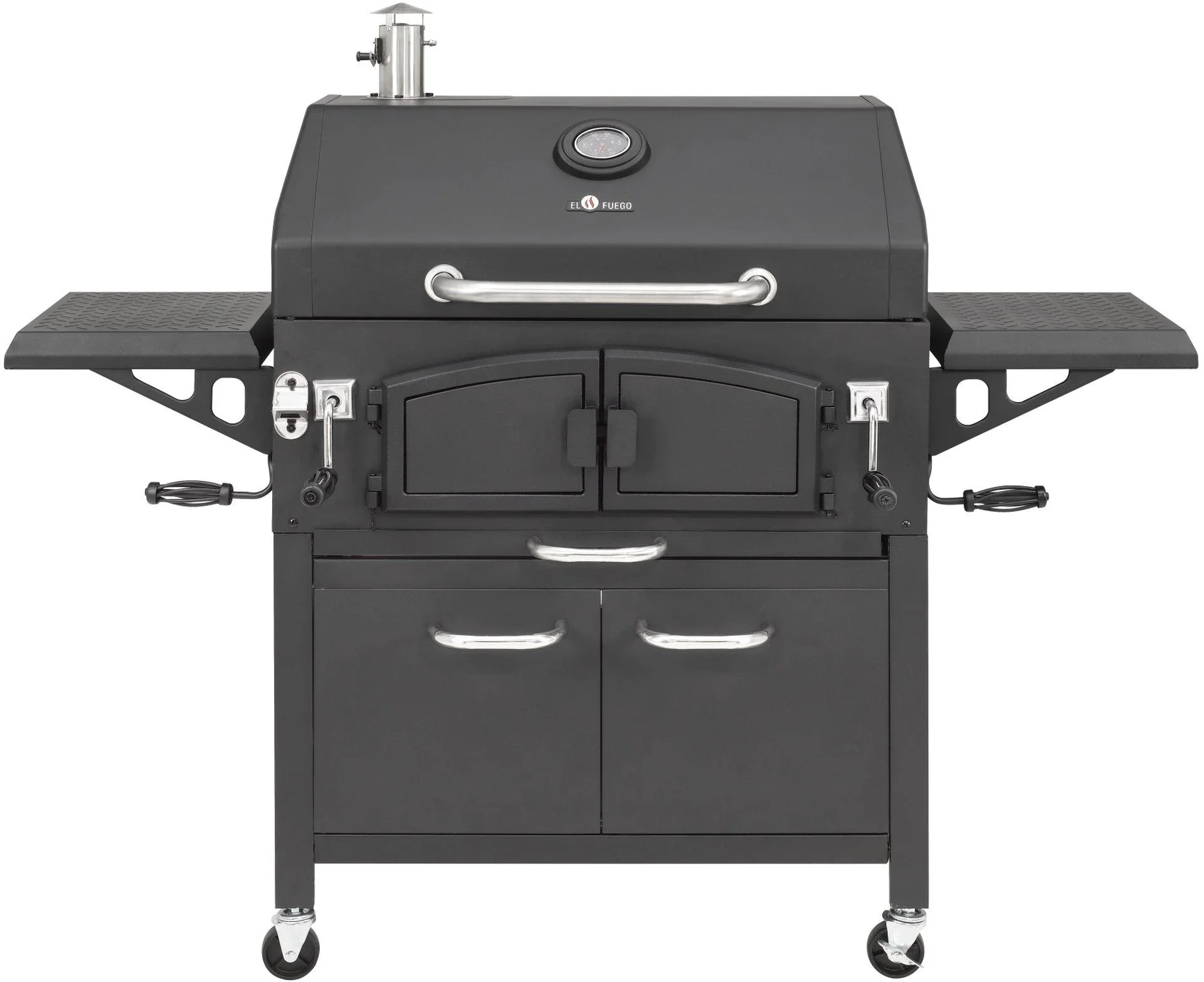 Holzkohlegrill-Smoker "Grand Ontario" - 10