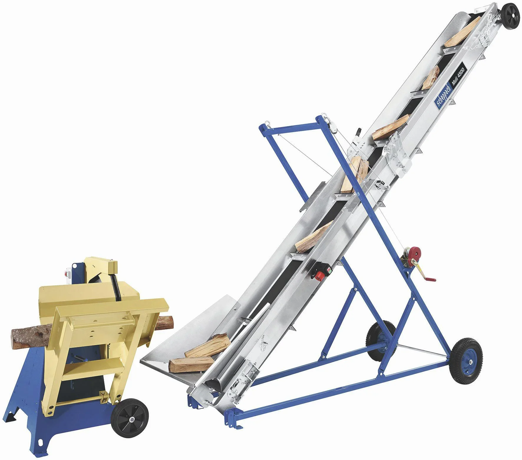 Förderband Muli 4500 für Brennholz, 230 V, 50HZ, 1,1kw - 0
