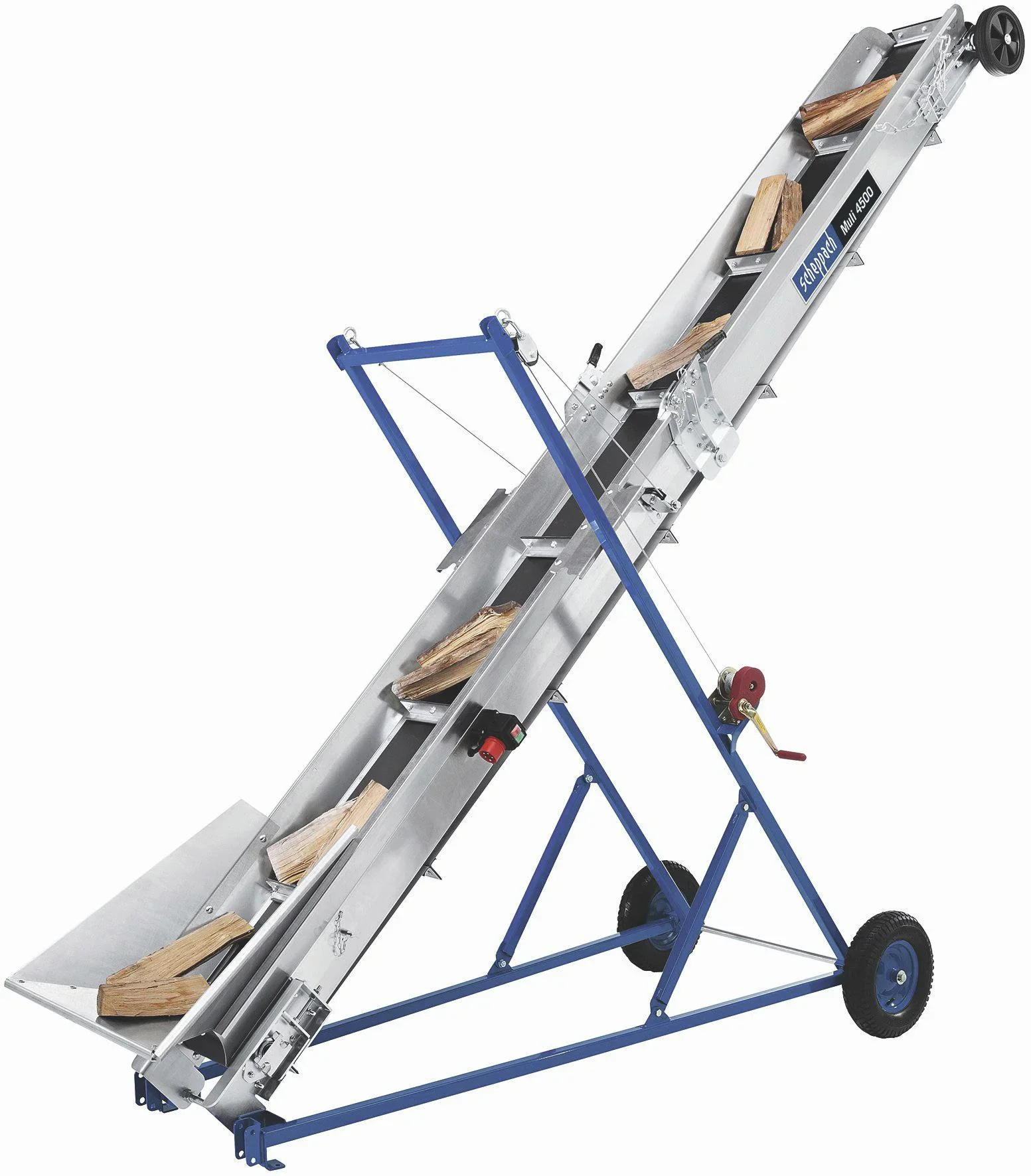 Förderband Muli 4500 für Brennholz, 230 V, 50HZ, 1,1kw - 1