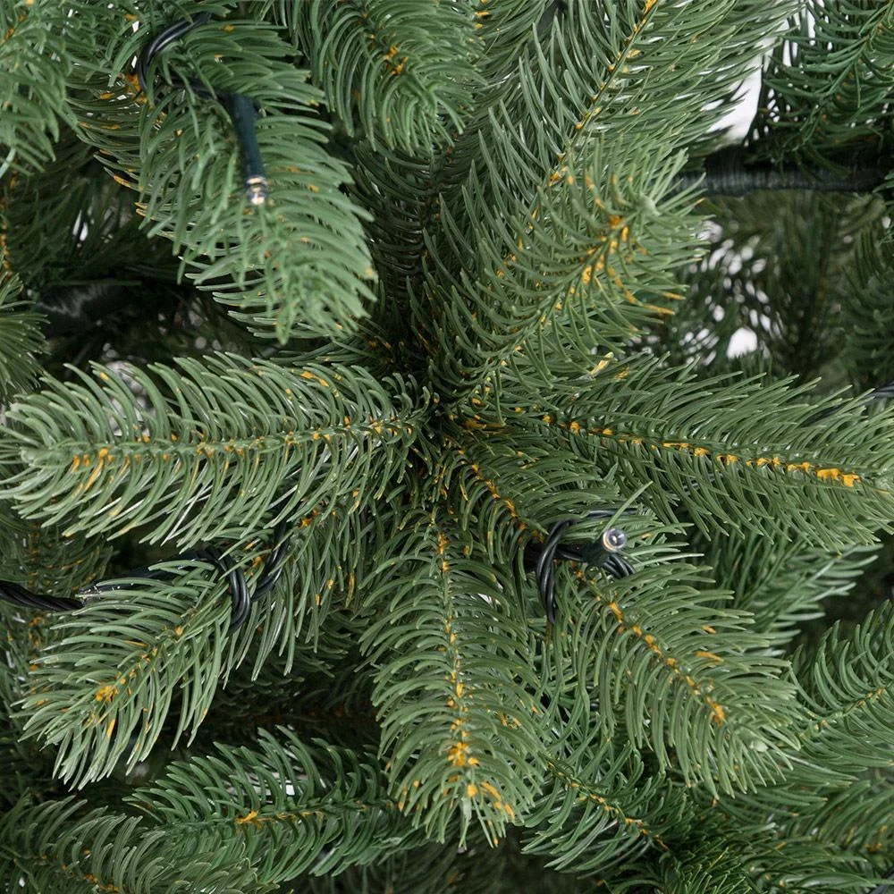 Weihnachtsbaum - 140cm inkl. Weihnachtsbaumbeleuchtung MIT Perel Smart Home Wifi Plug für den Innenbereich - 3