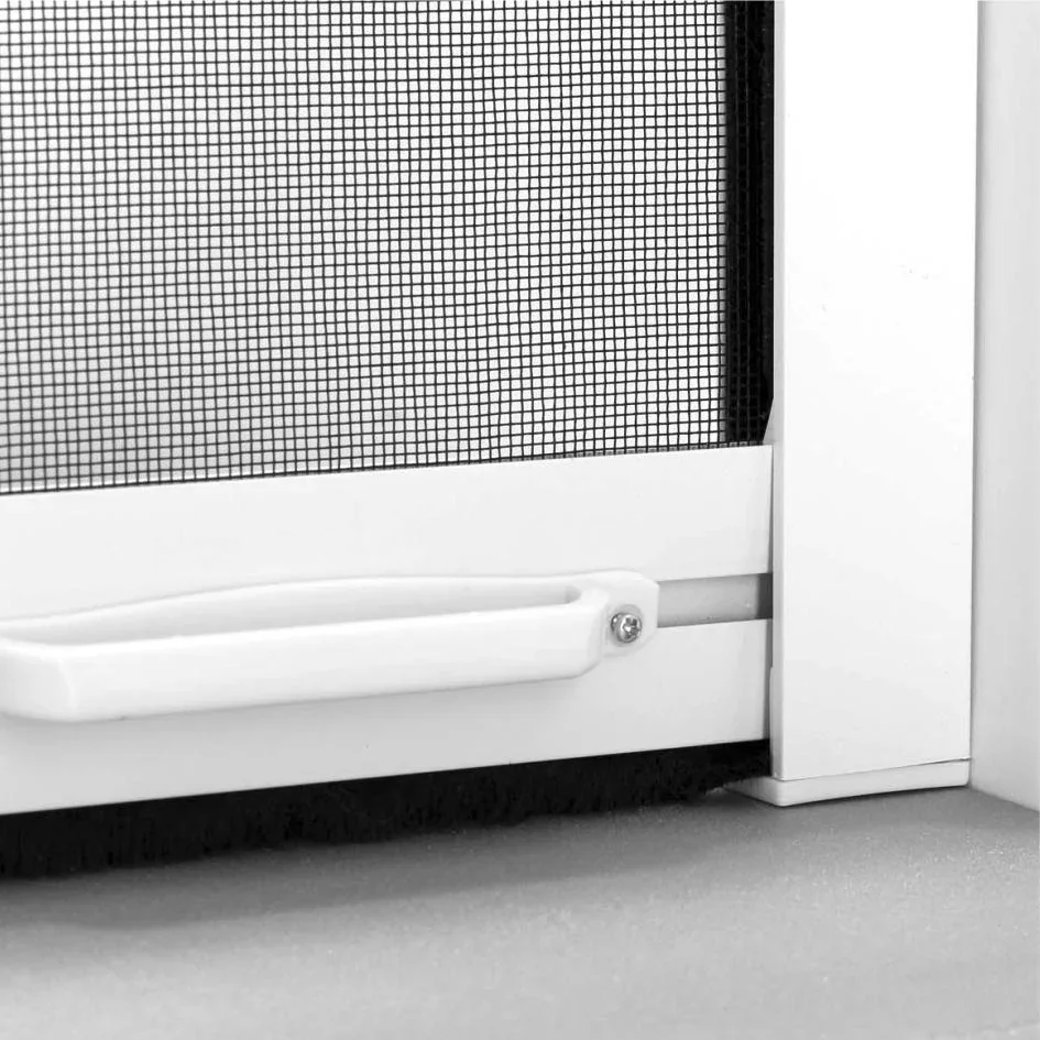 Insektenschutz-Rollo für Fenster, 160 x 160 cm in weiß - 1