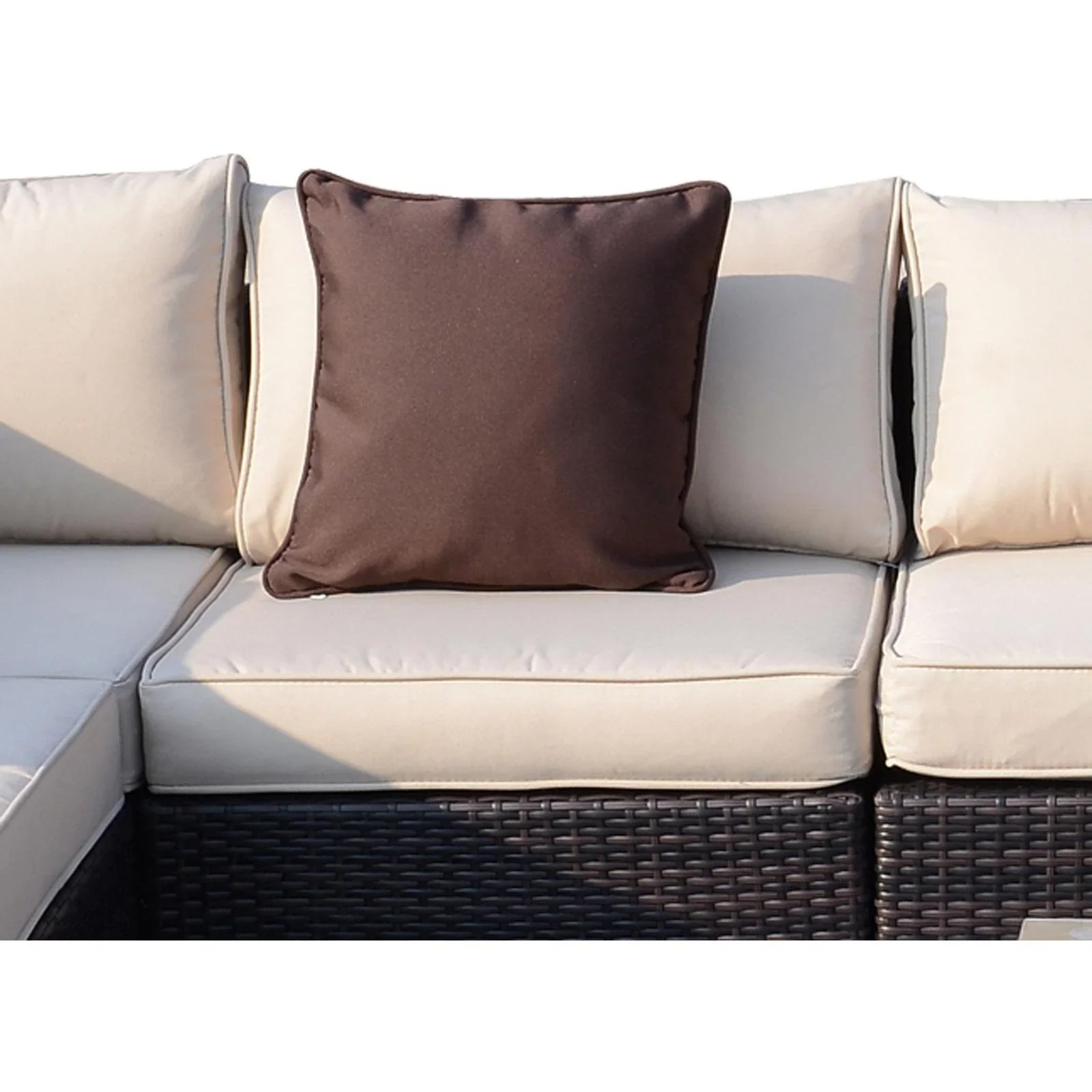 Polyrattan Gartenmöbelset inklusive Kissen - 3