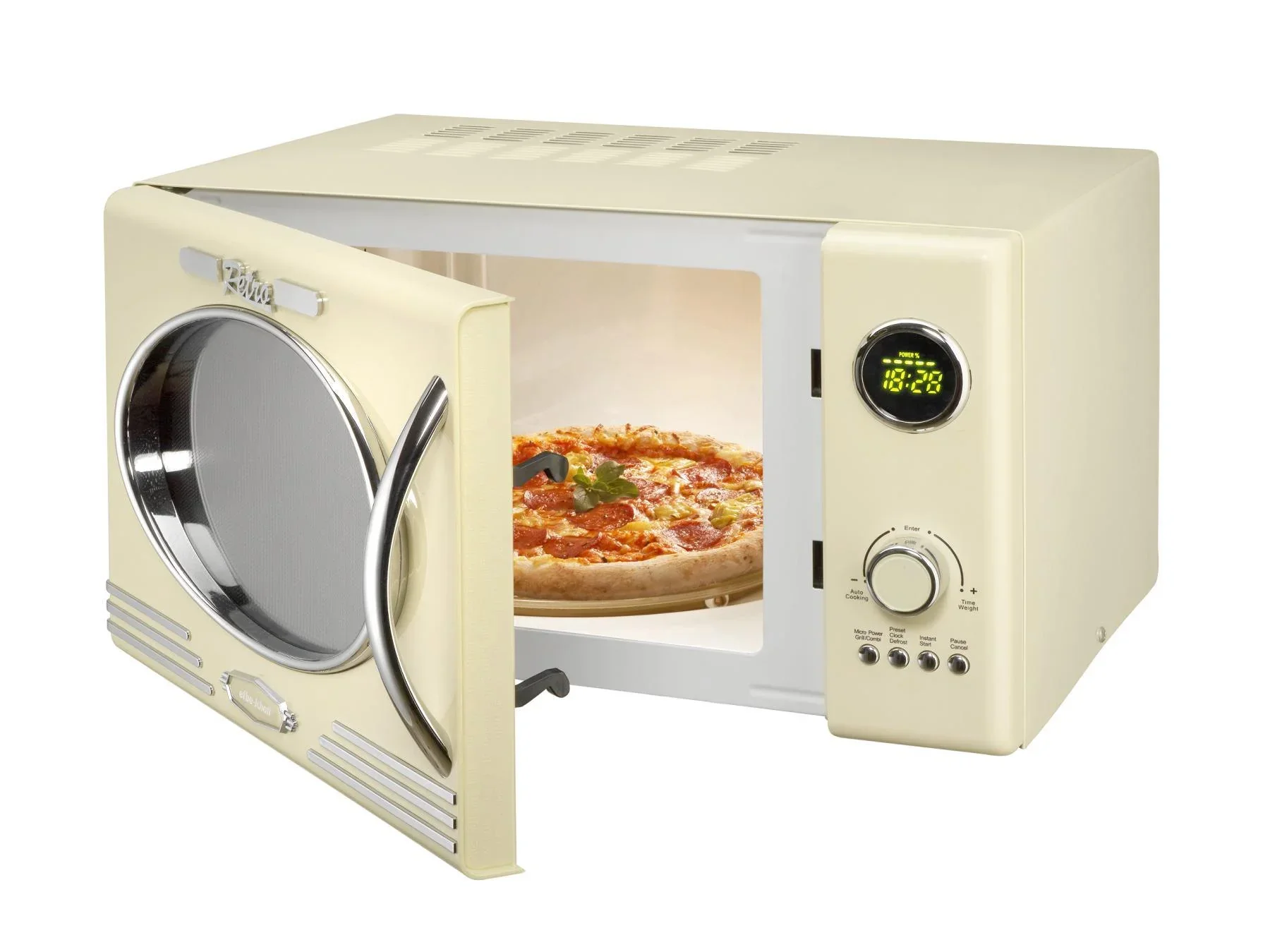 Mikrowelle Retro, beige, 23 L, 1900 W, KG MW 2500 - 5