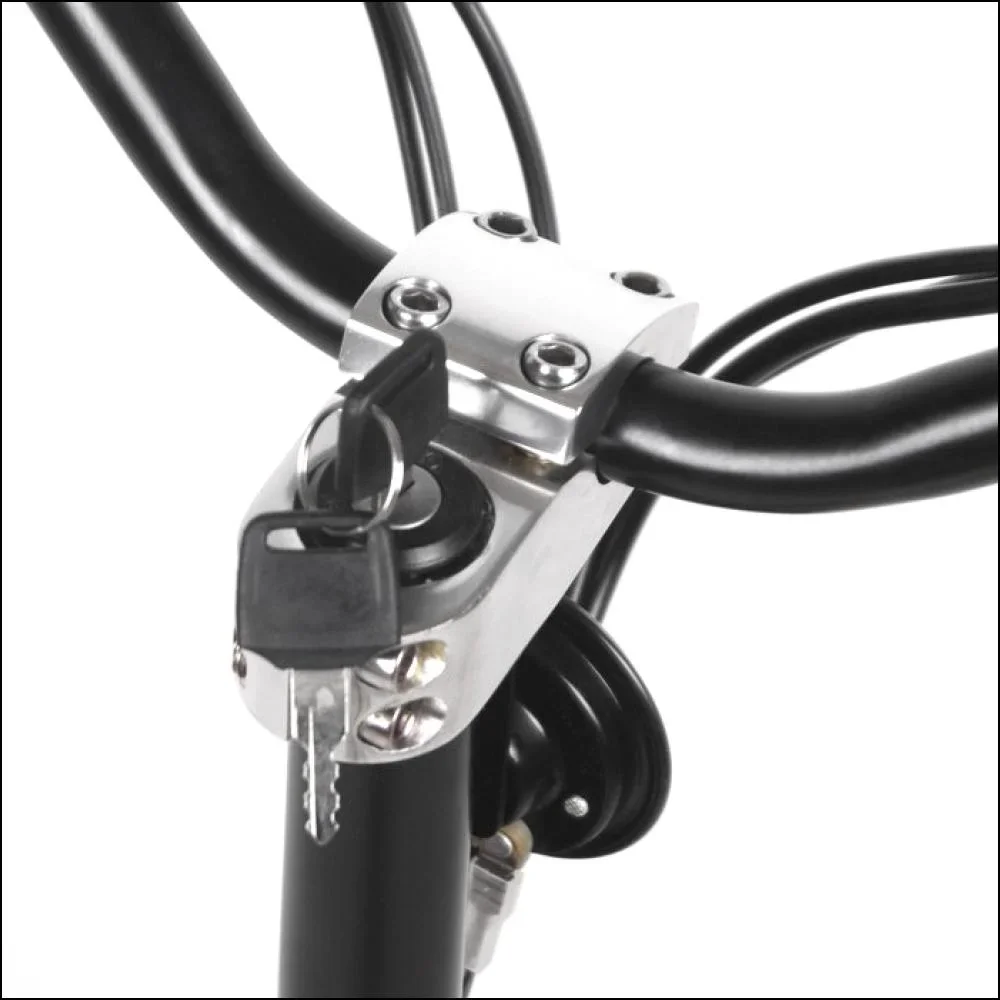 E-Roller "Revoluzzer" Safety 45 km/h inklusive Blinkanlage und Gepäck-Case schwarz - 2