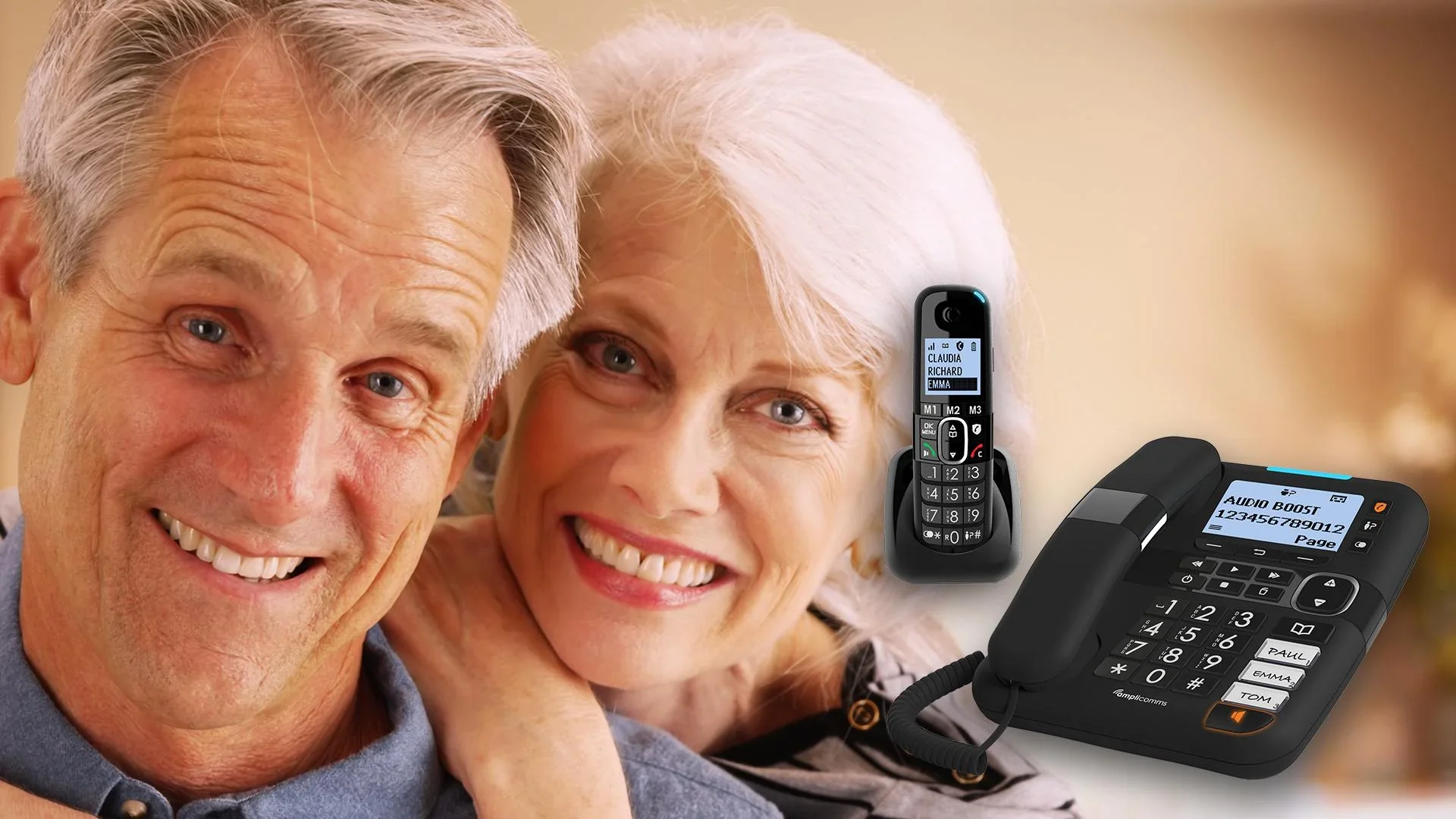 Schnurlos Großtastentelefon - 2